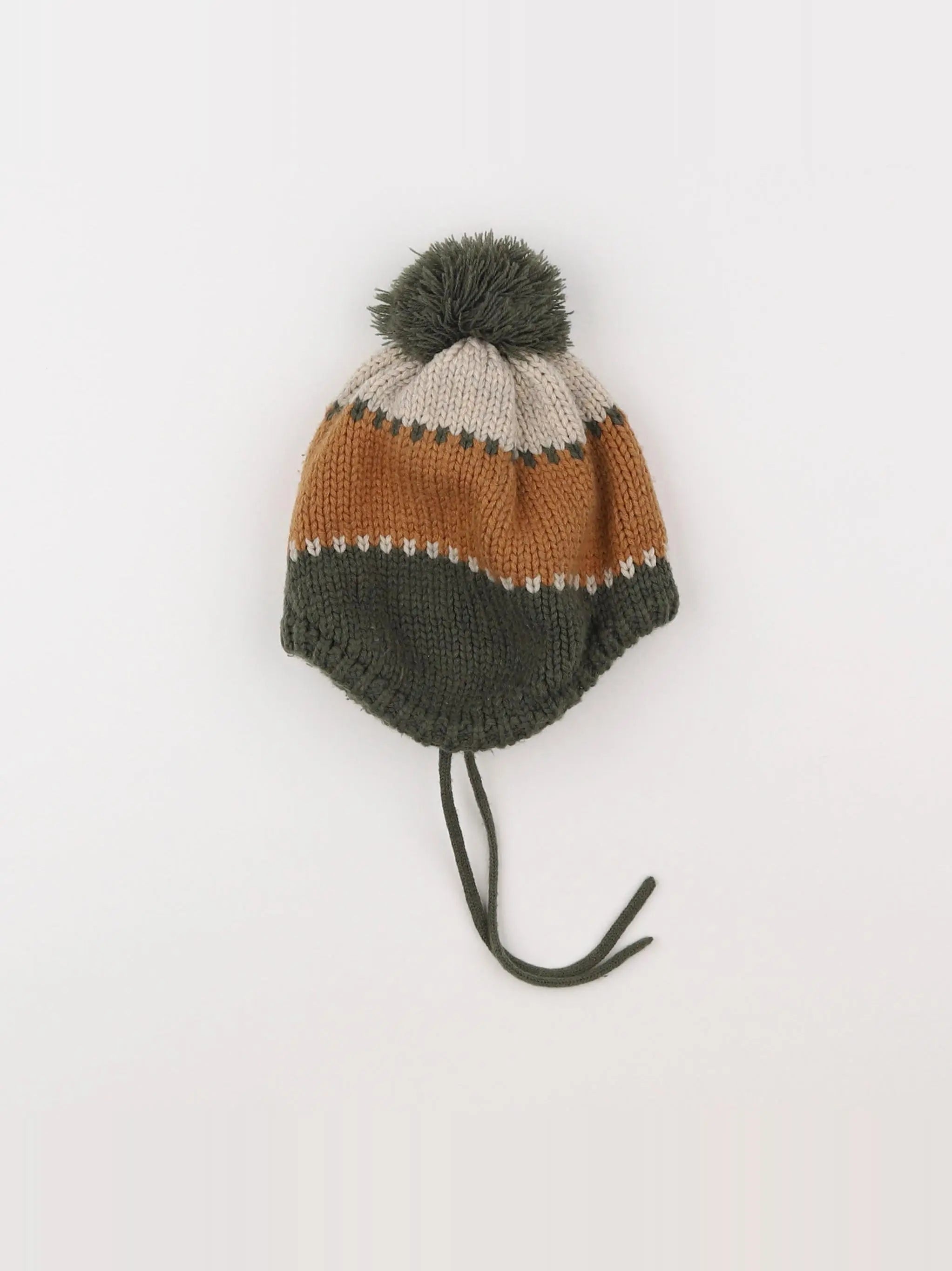 Vertbaudet - bonnet multicolore - 12/14 ans