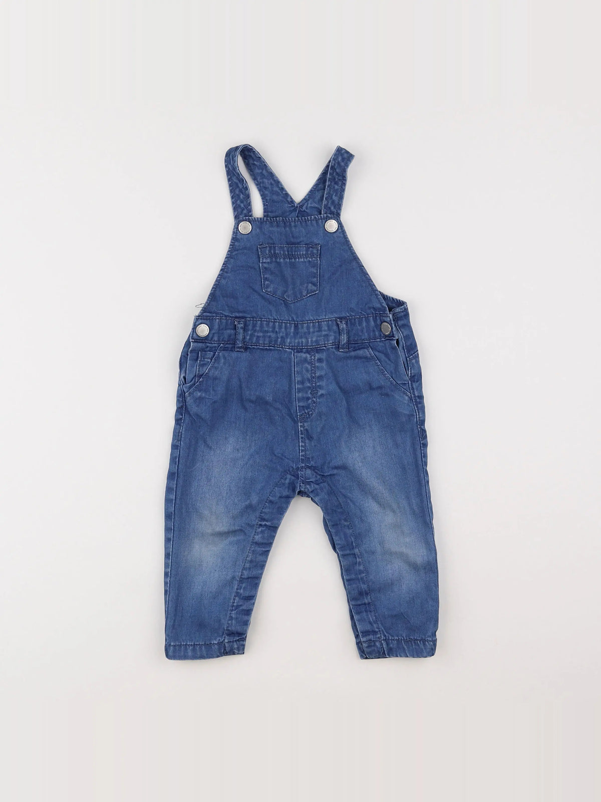 Zara - salopette bleu - 6 mois