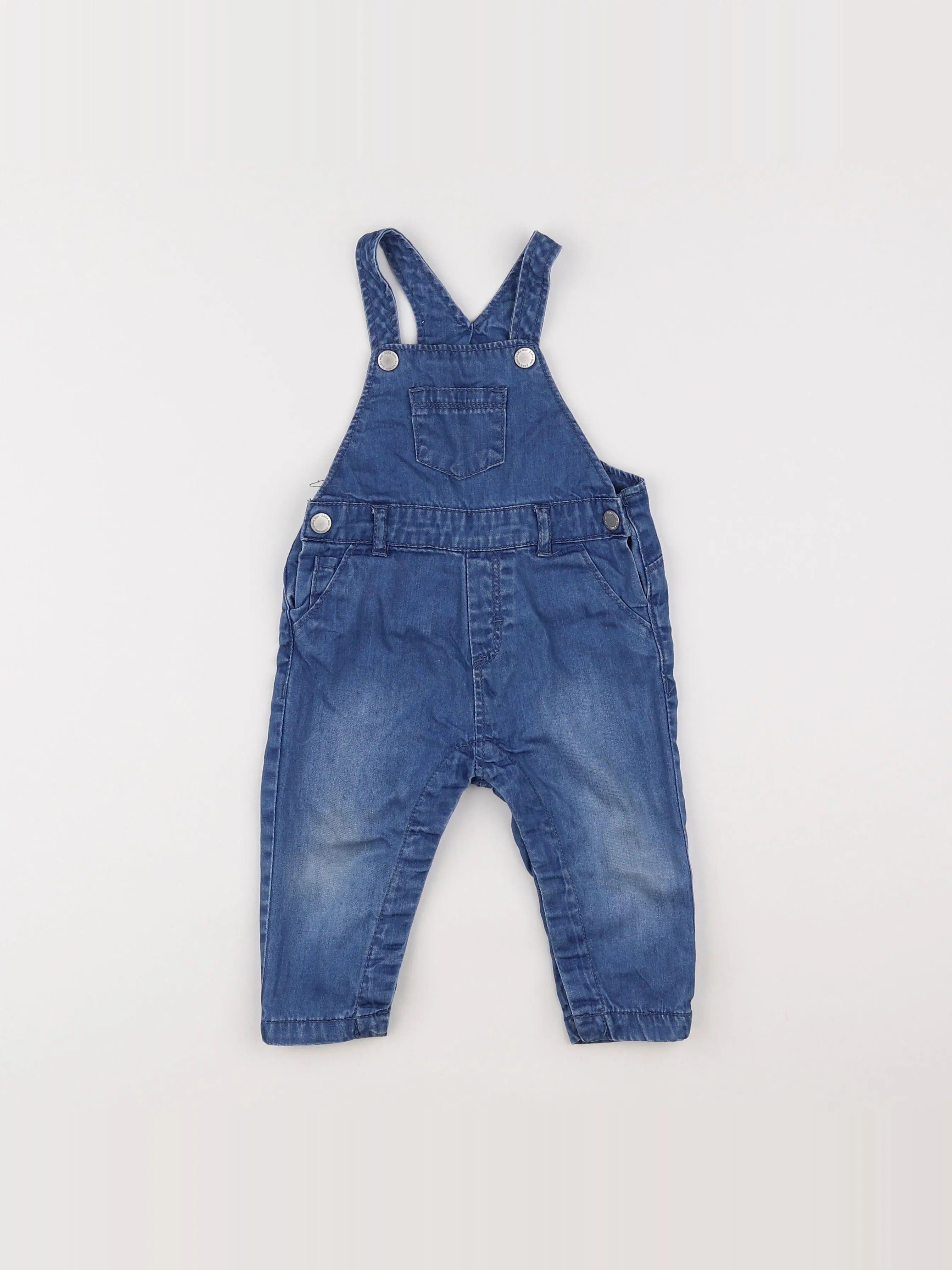 Zara - salopette bleu - 6 mois