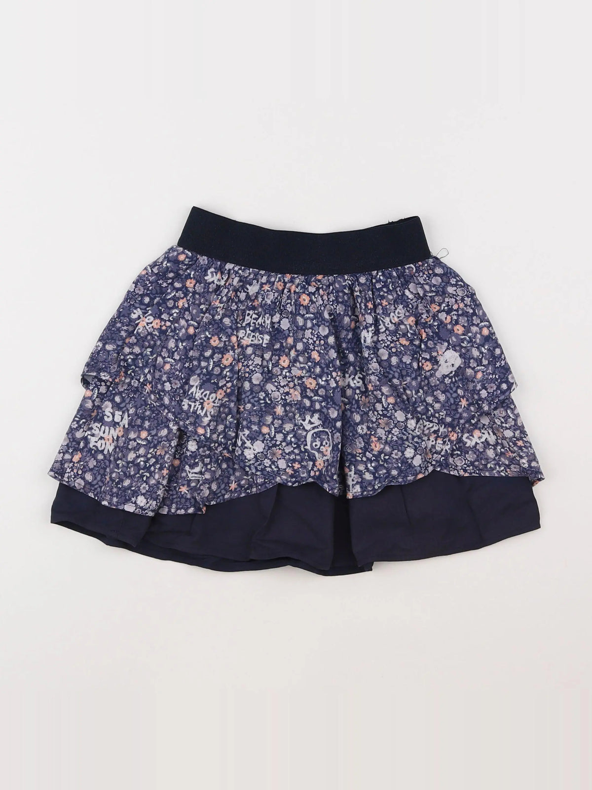 IKKS - jupe bleu - 7 ans