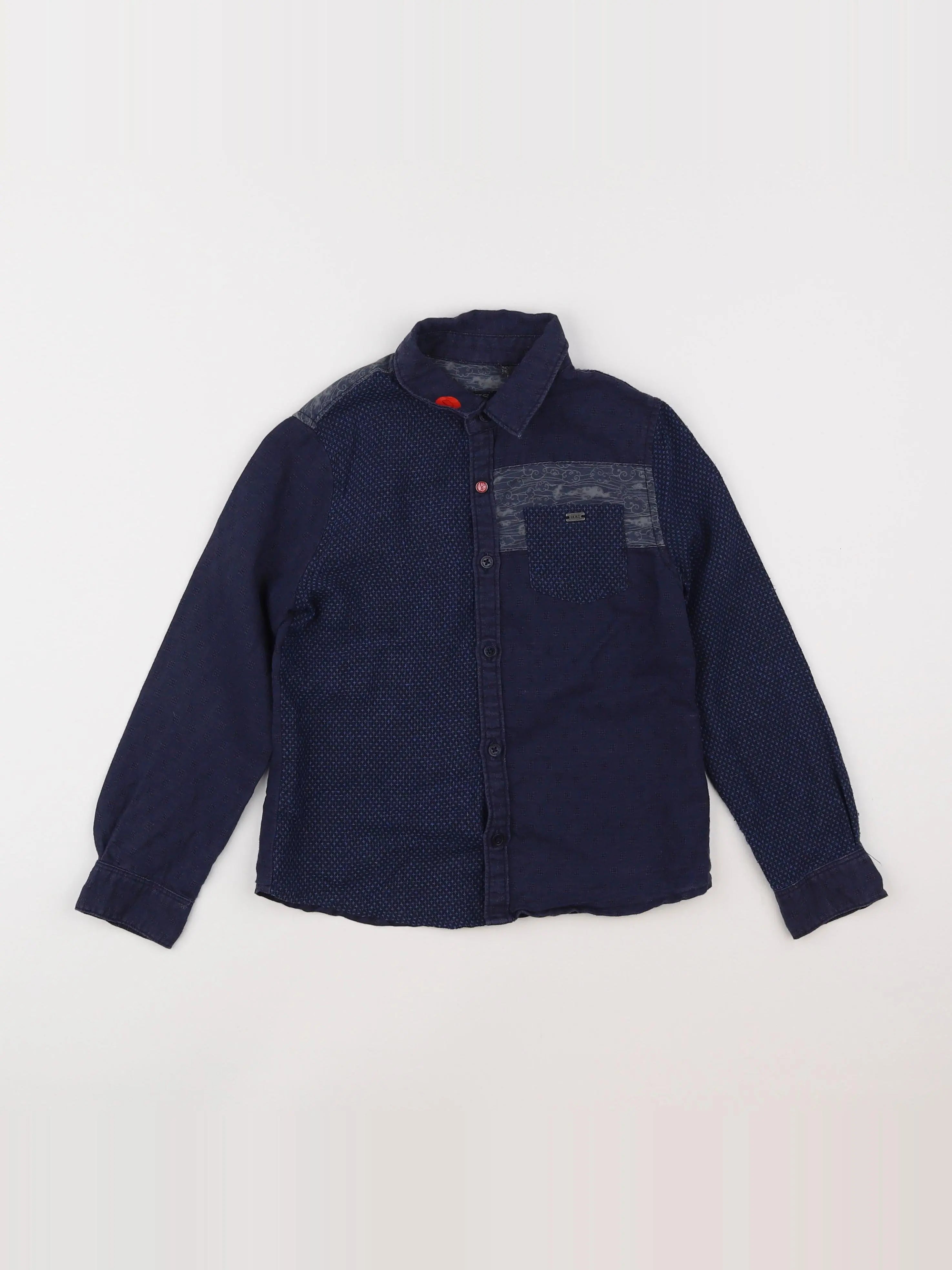 IKKS - chemise bleu - 6 ans