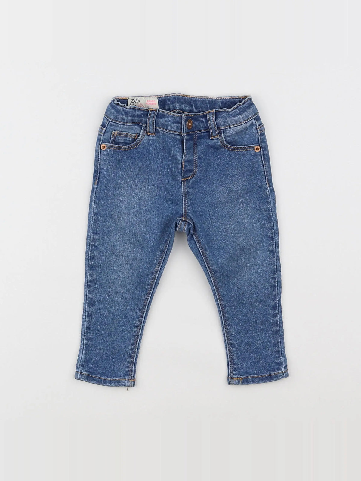 Zara - jean bleu - 6/9 mois