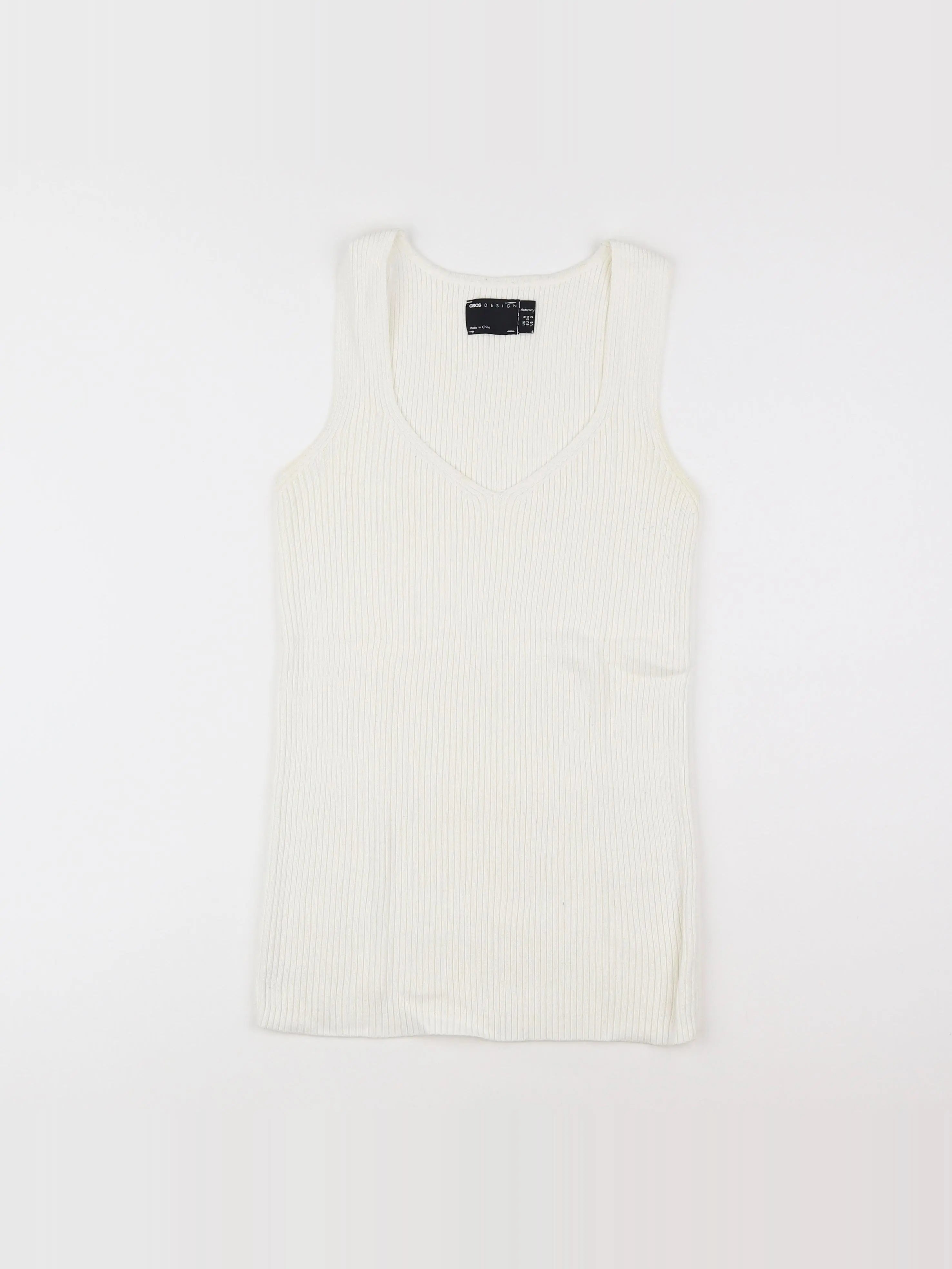 Asos - débardeur grossesse blanc - 34