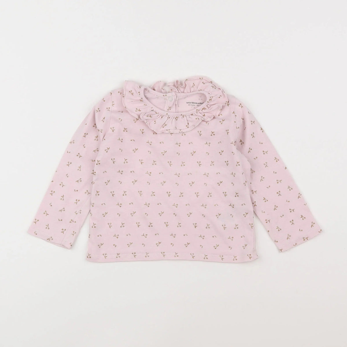 Vertbaudet - tee-shirt rose - 2 ans