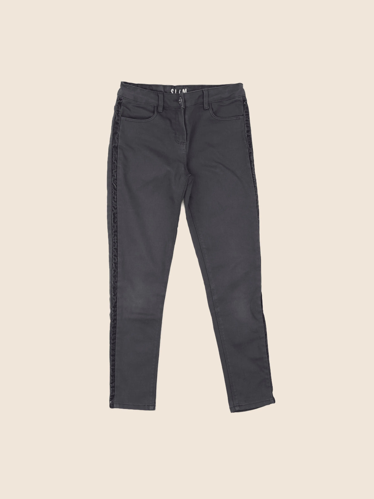 Vertbaudet - jean gris - 10 ans