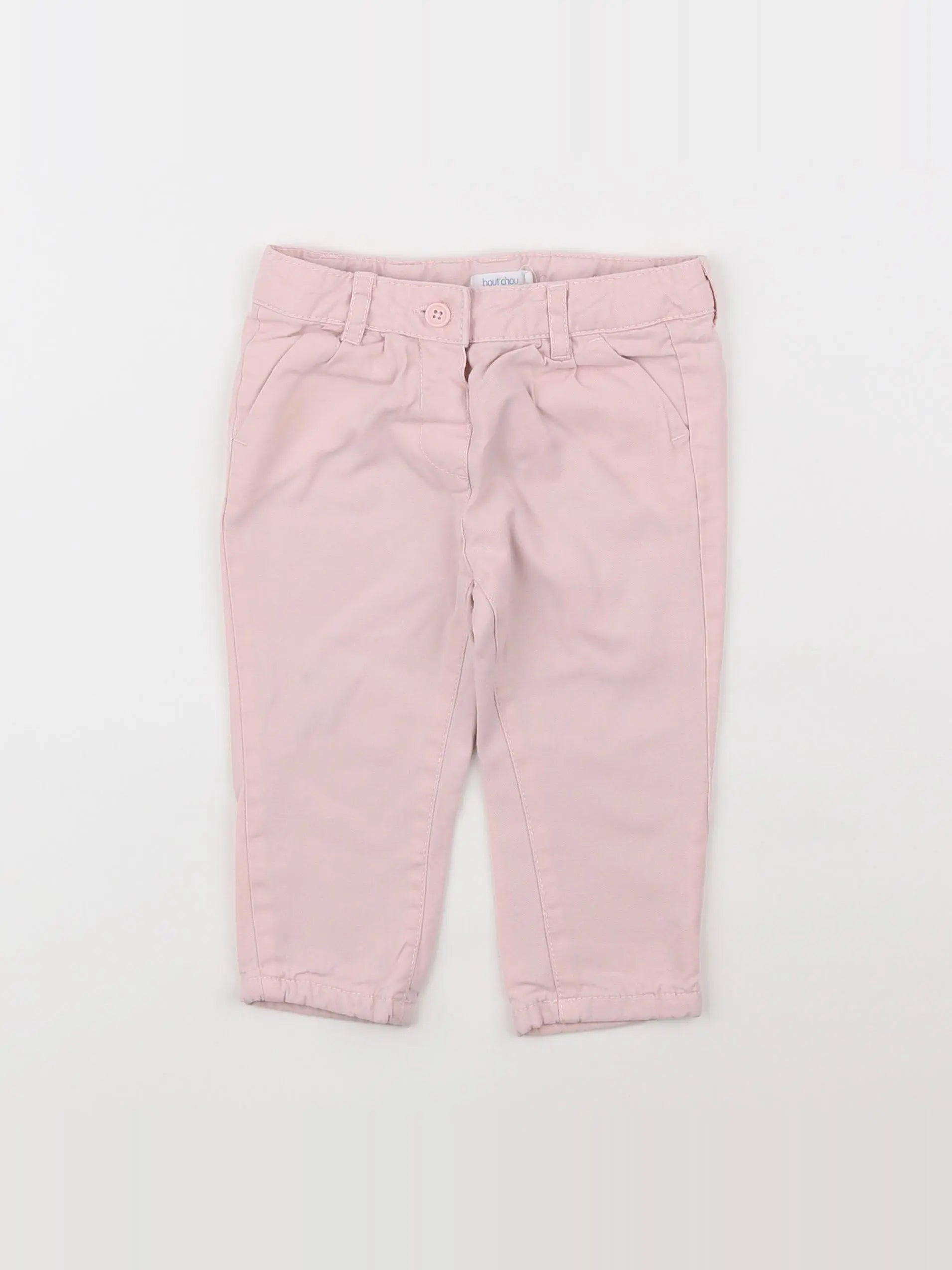 Boutchou - pantalon rose - 9 mois