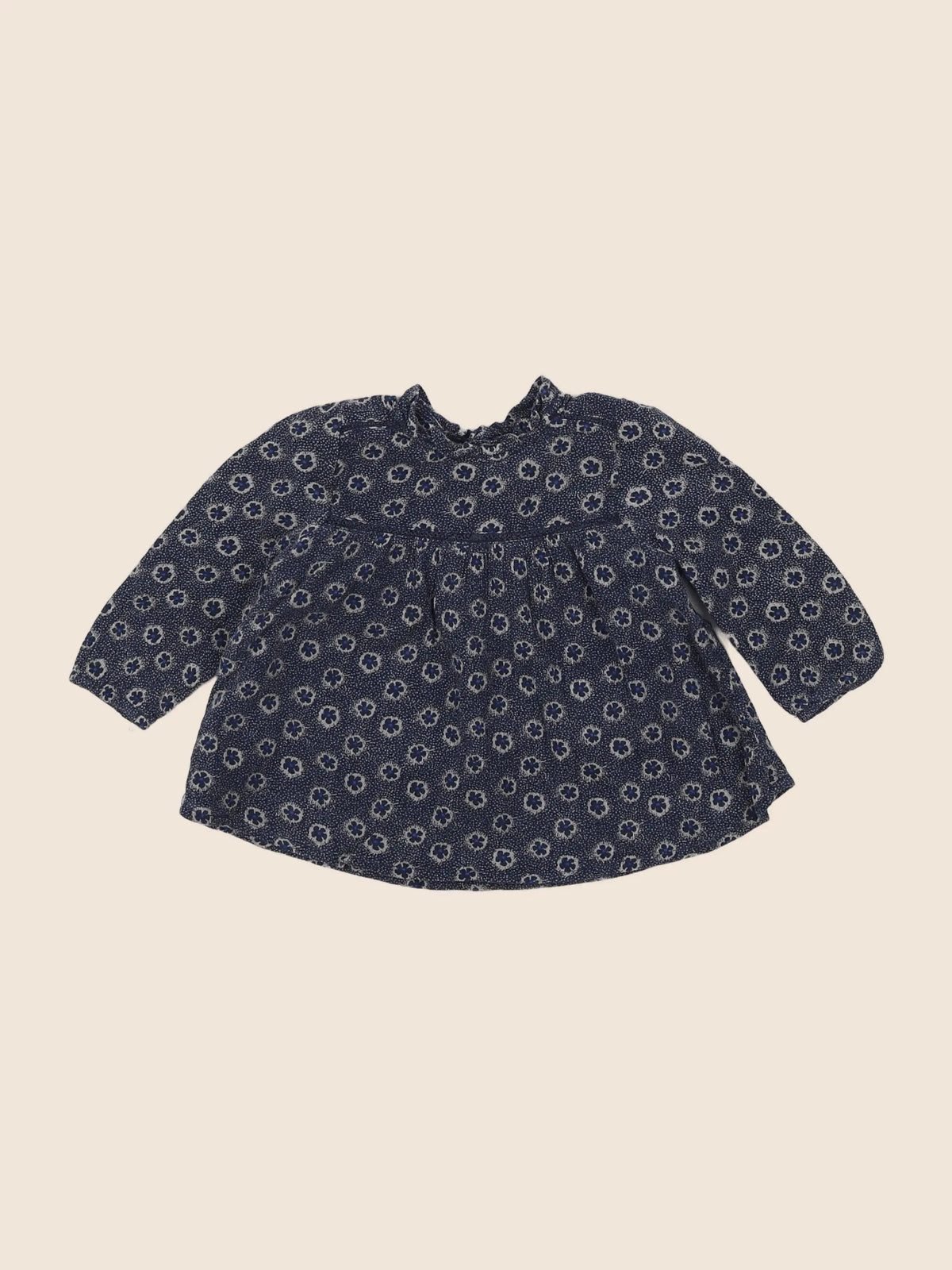 Boutchou - blouse bleu - 6 mois