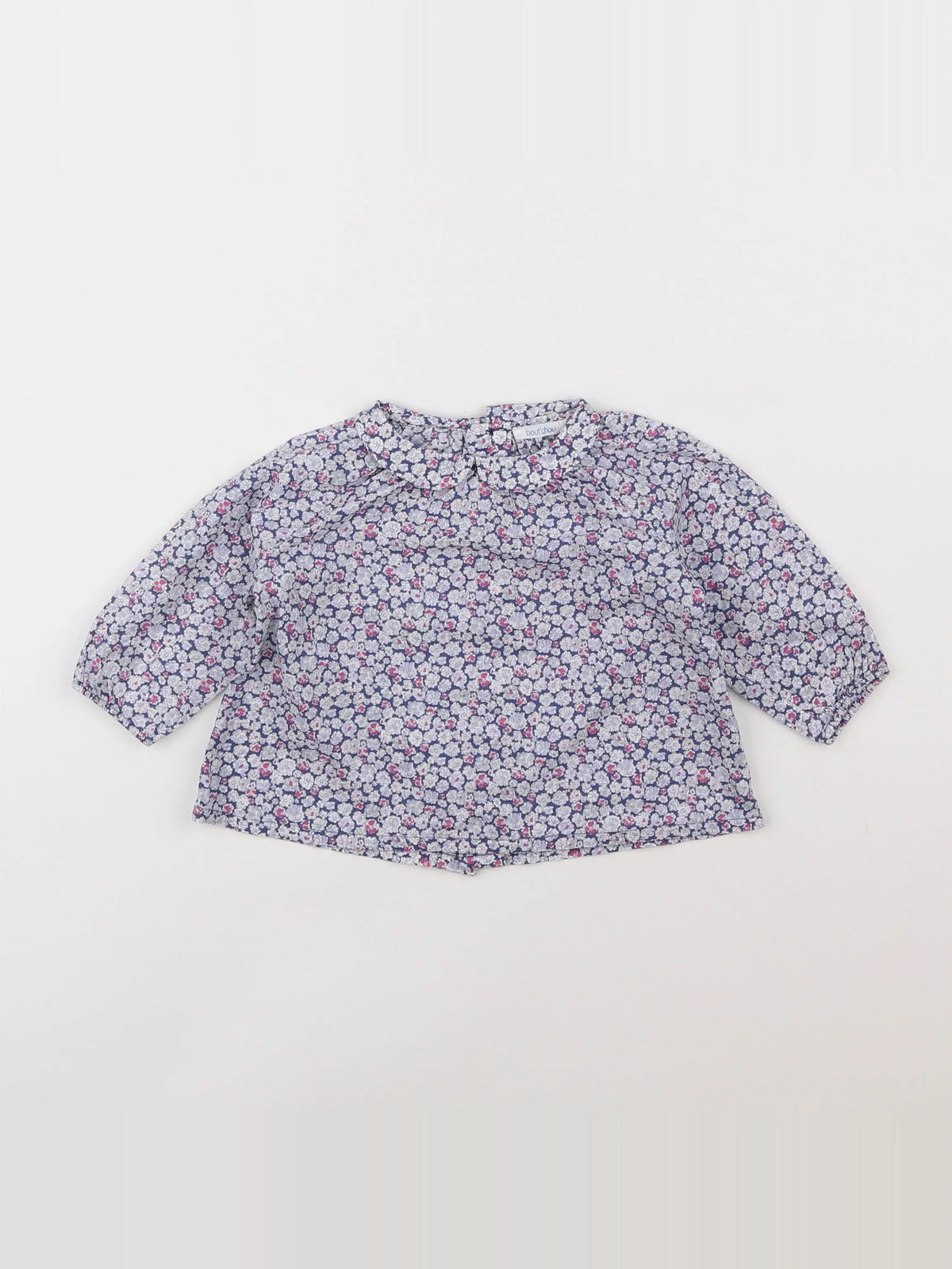 Boutchou - blouse multicolore - 6 mois