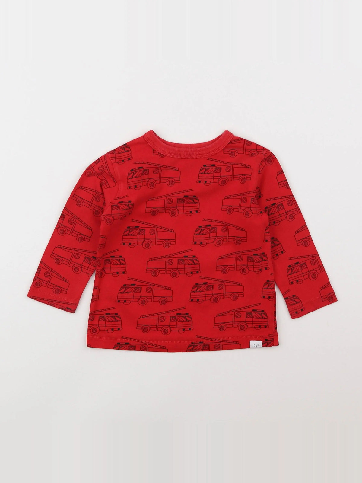 GAP - tee-shirt rouge - 12/18 mois