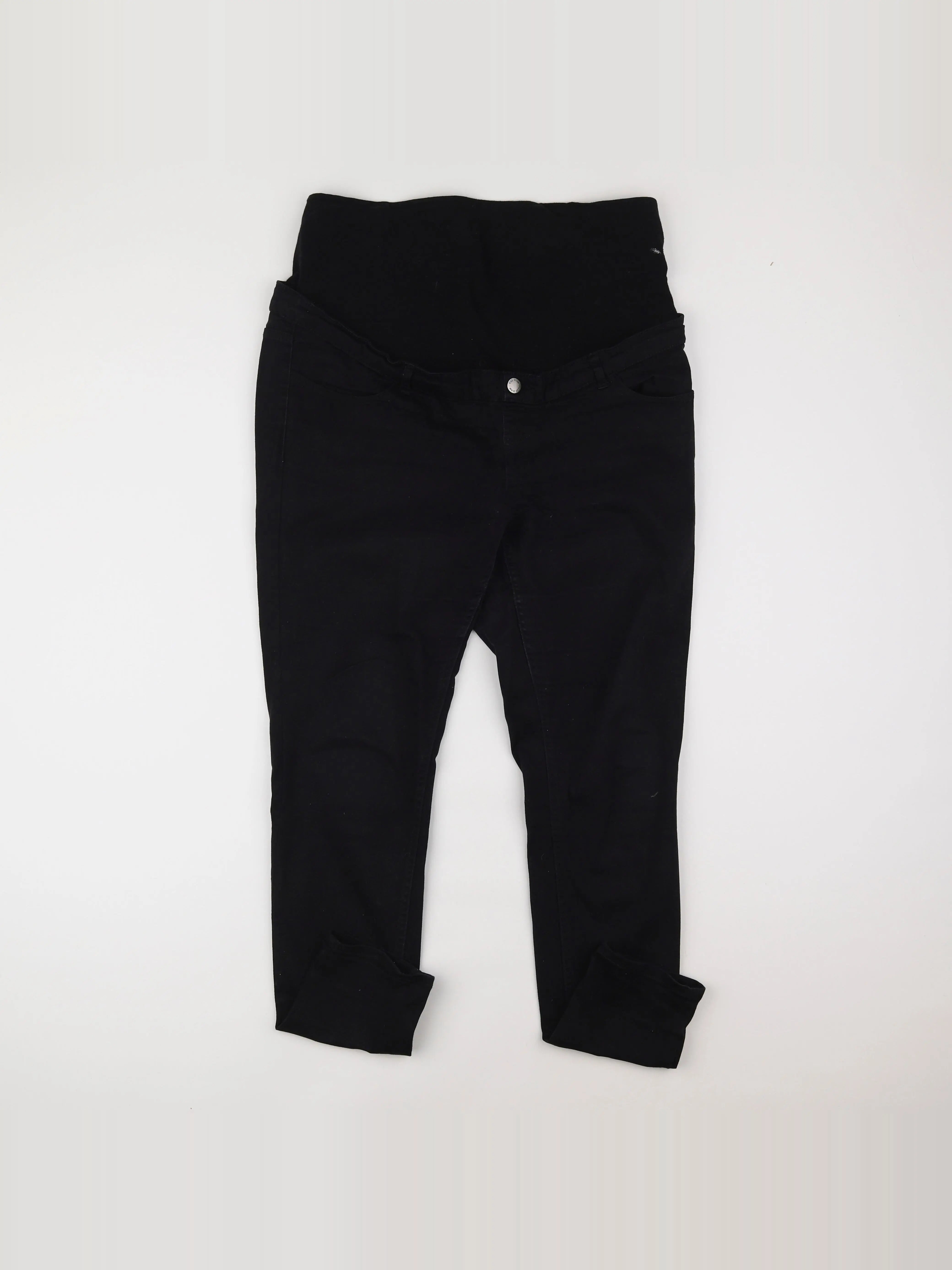 Kiabi - jean grossesse noir - 42