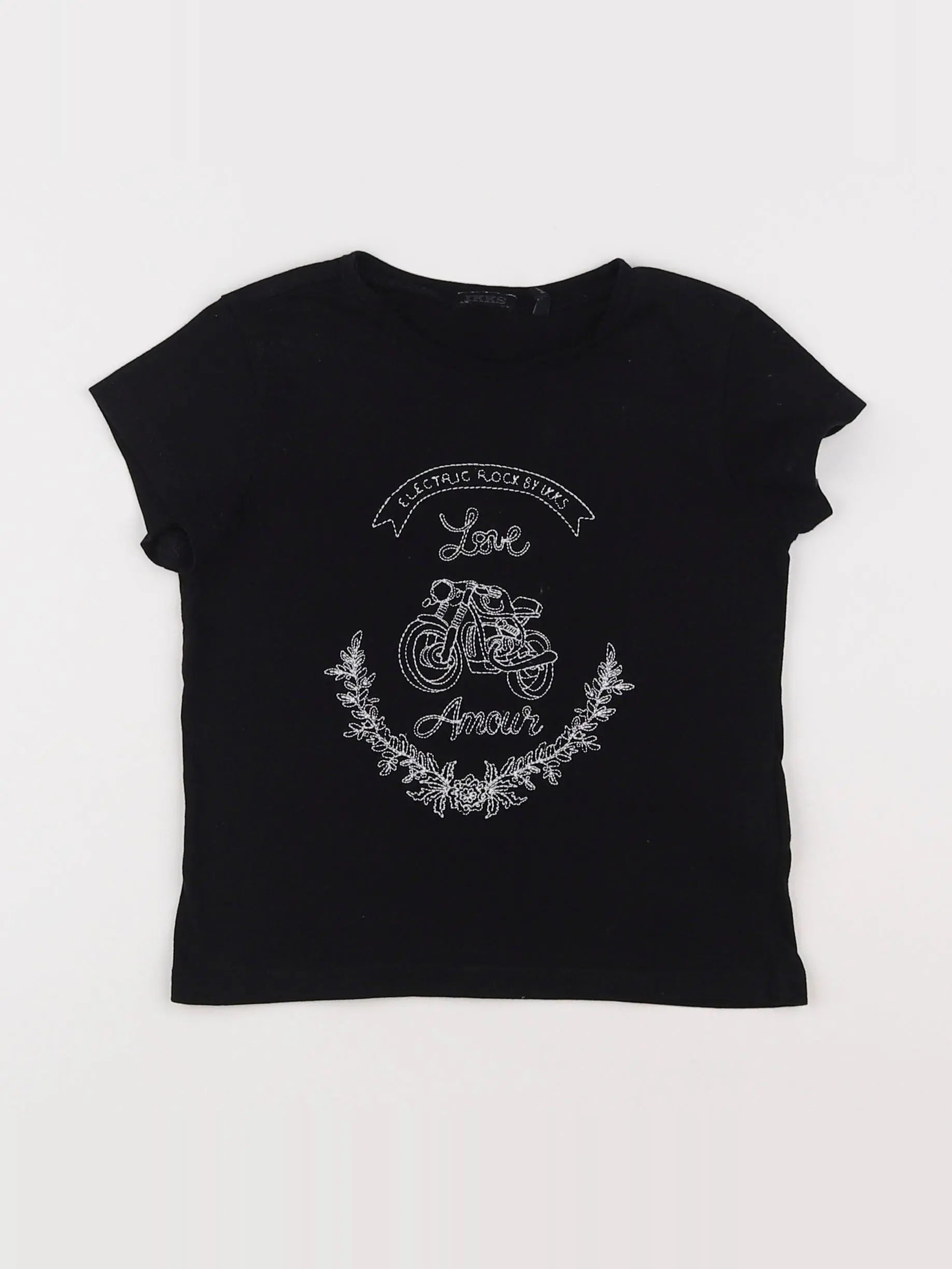 IKKS - tee-shirt noir - 4 ans