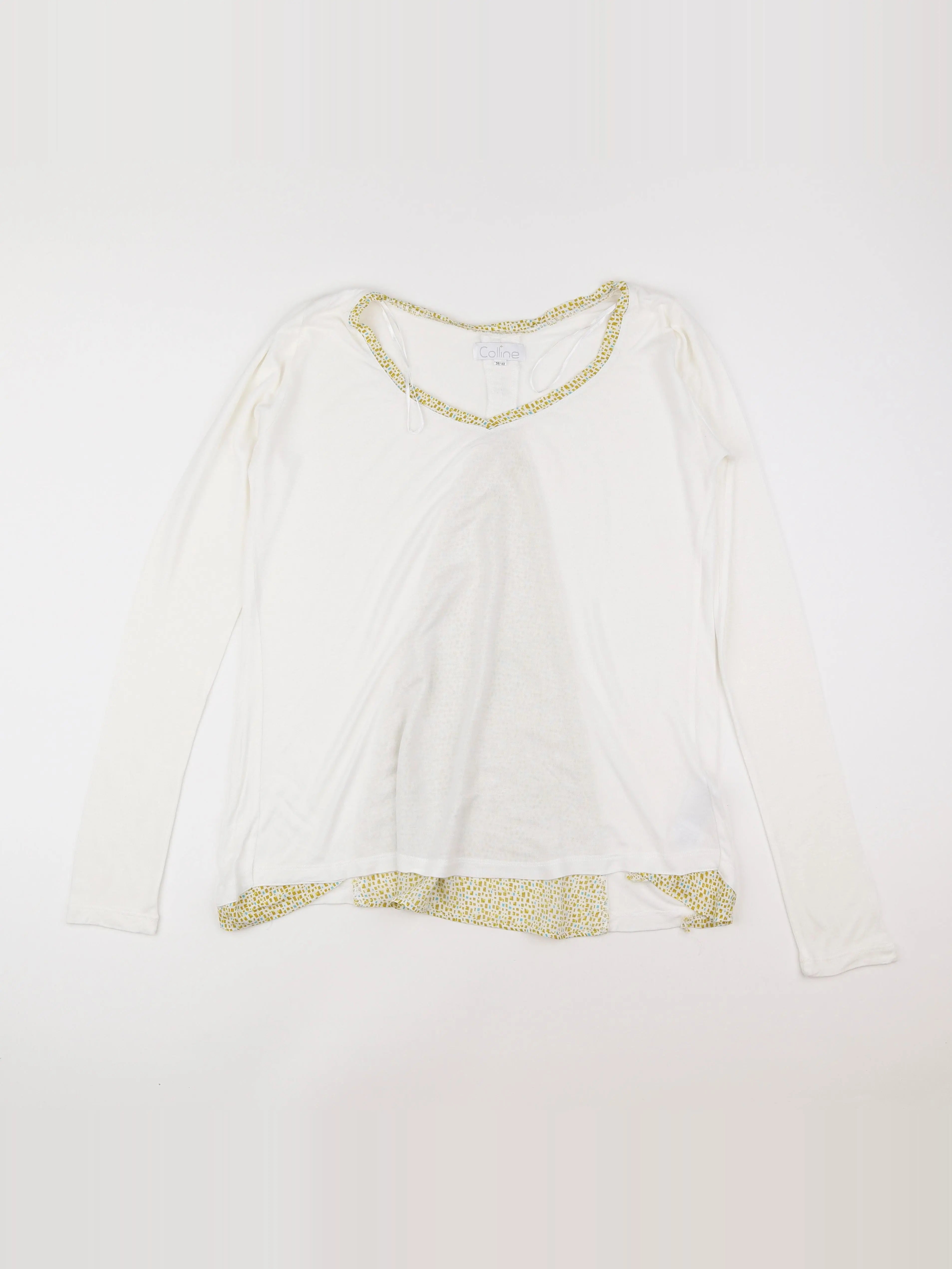 Vertbaudet - tee-shirt grossesse blanc - 38 à 40