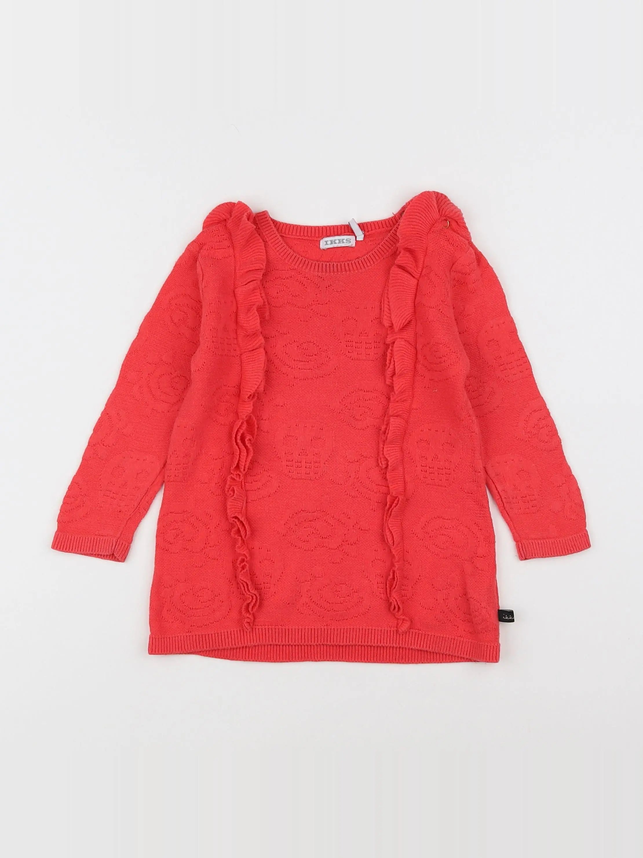 IKKS - robe rouge - 18 mois