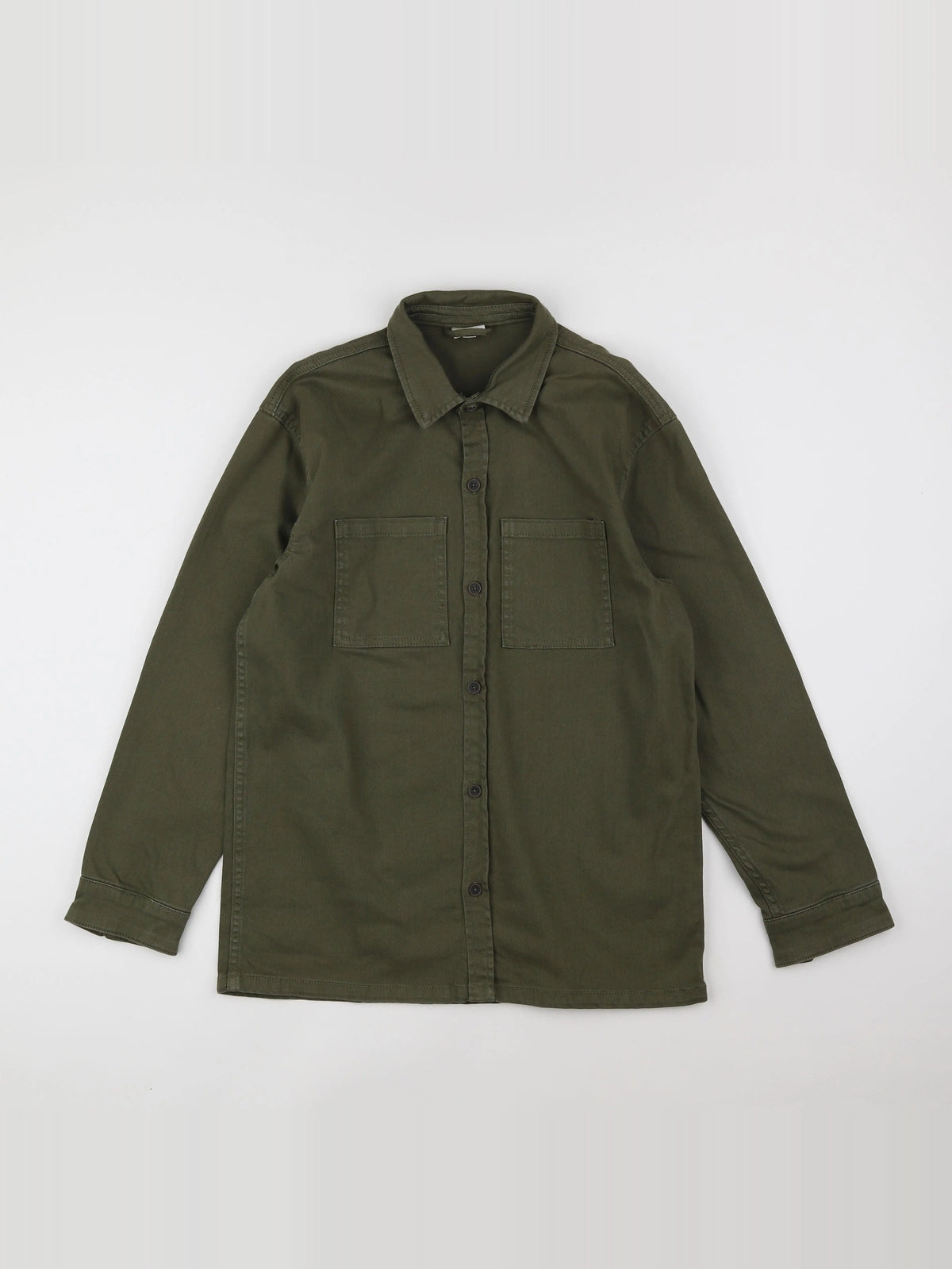 Vertbaudet - veste imprimé au dos vert - 14 ans