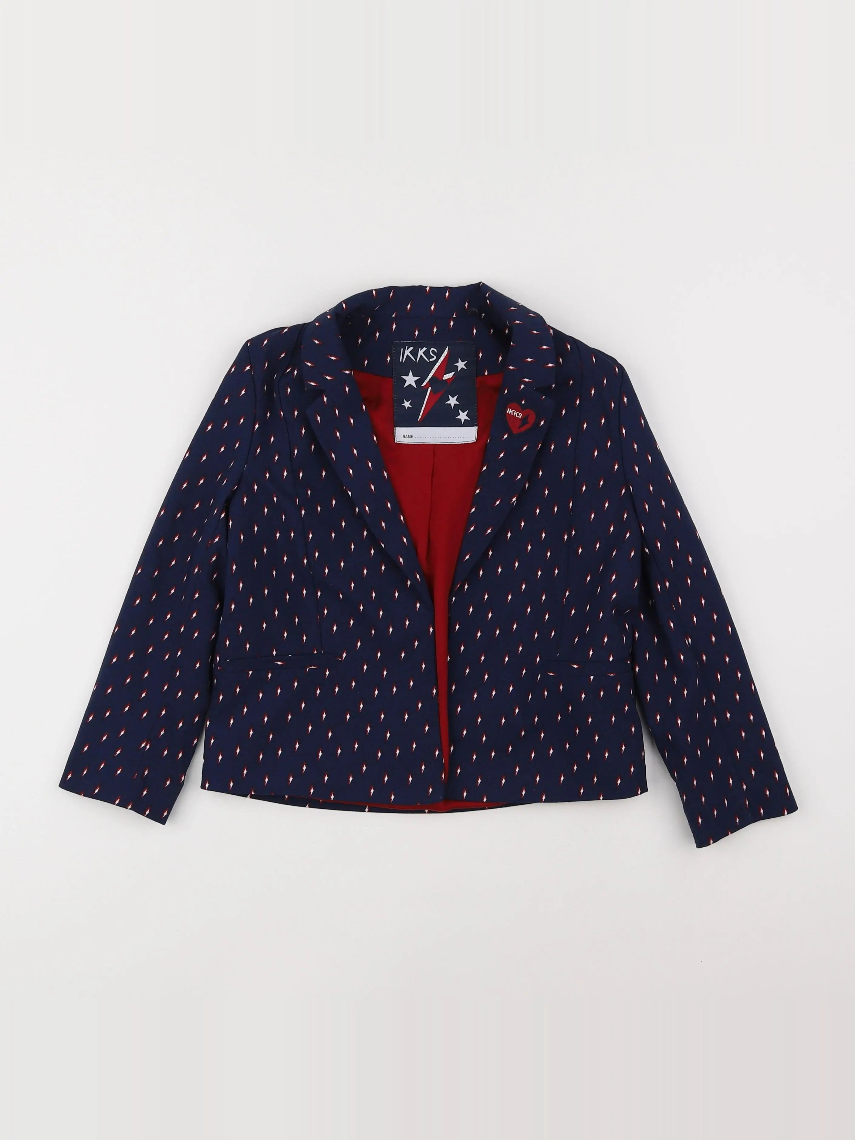 IKKS - veste bleu - 6 ans