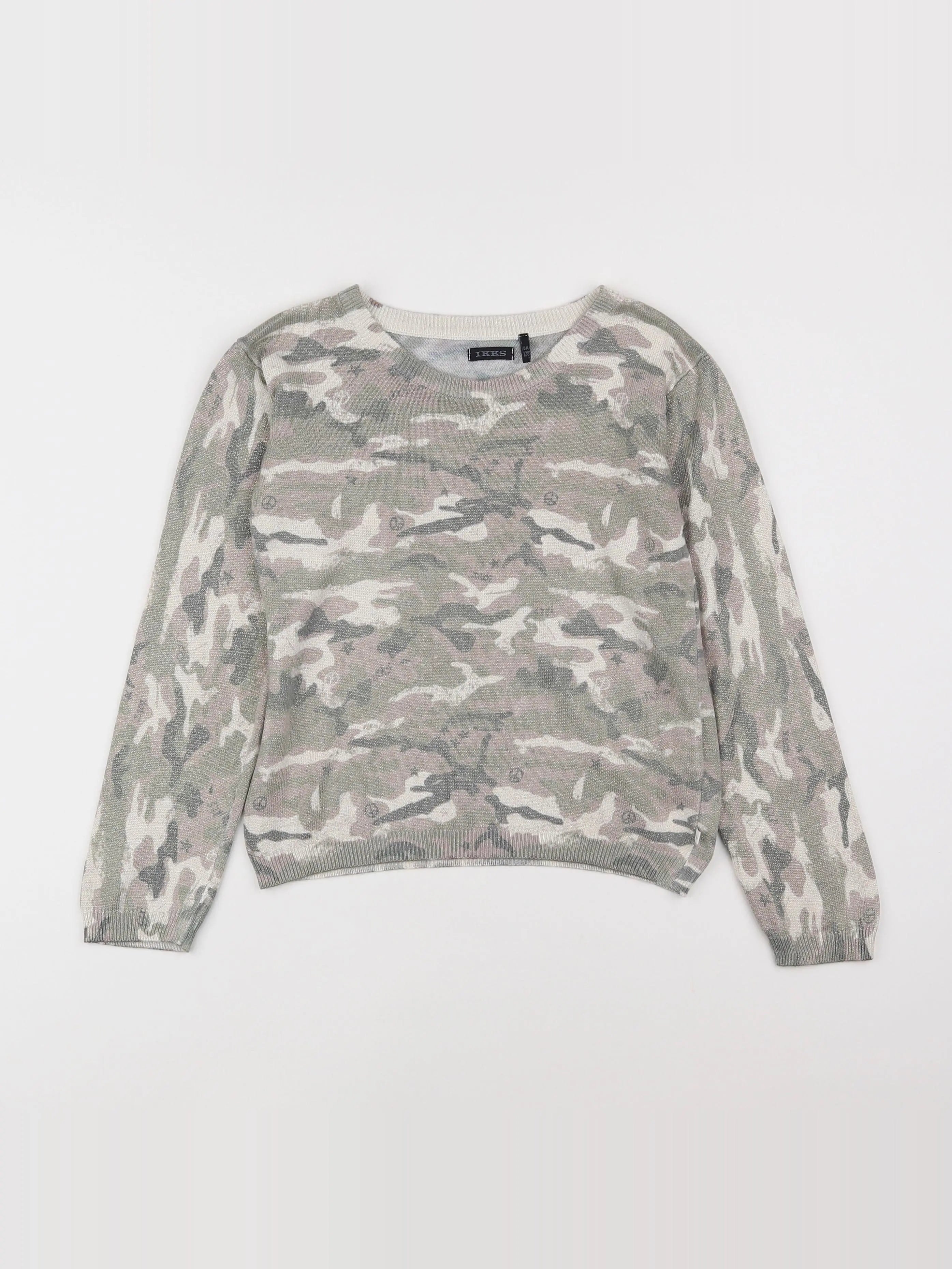 IKKS - pull vert - 8 ans