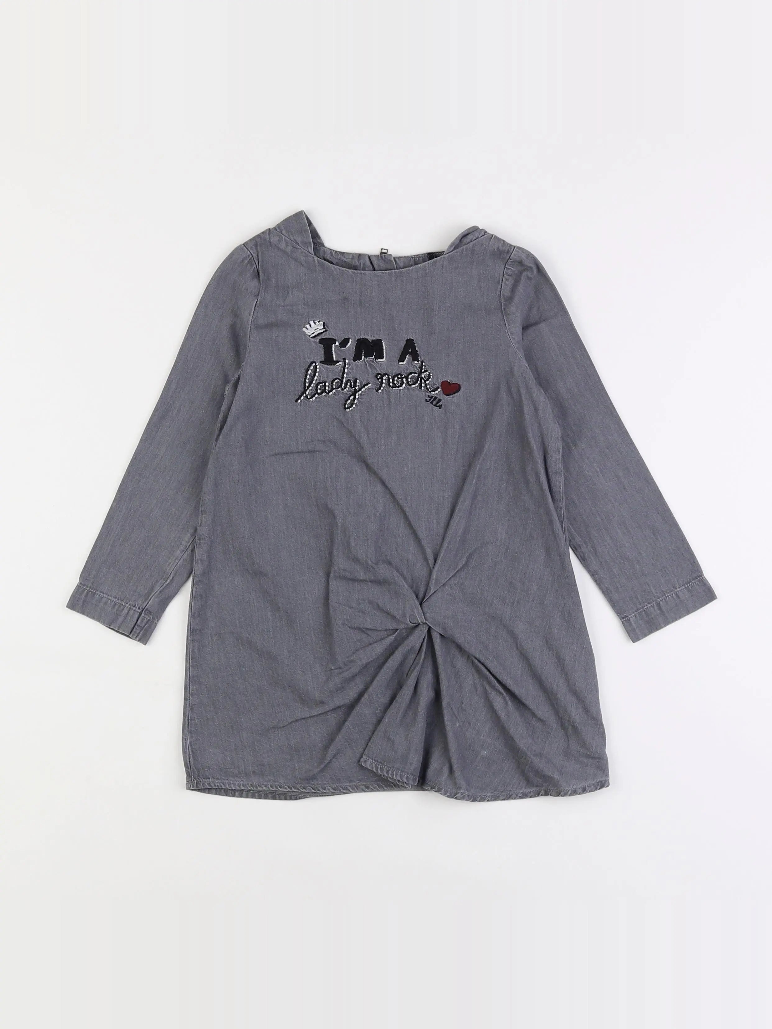 IKKS - robe gris - 3 ans