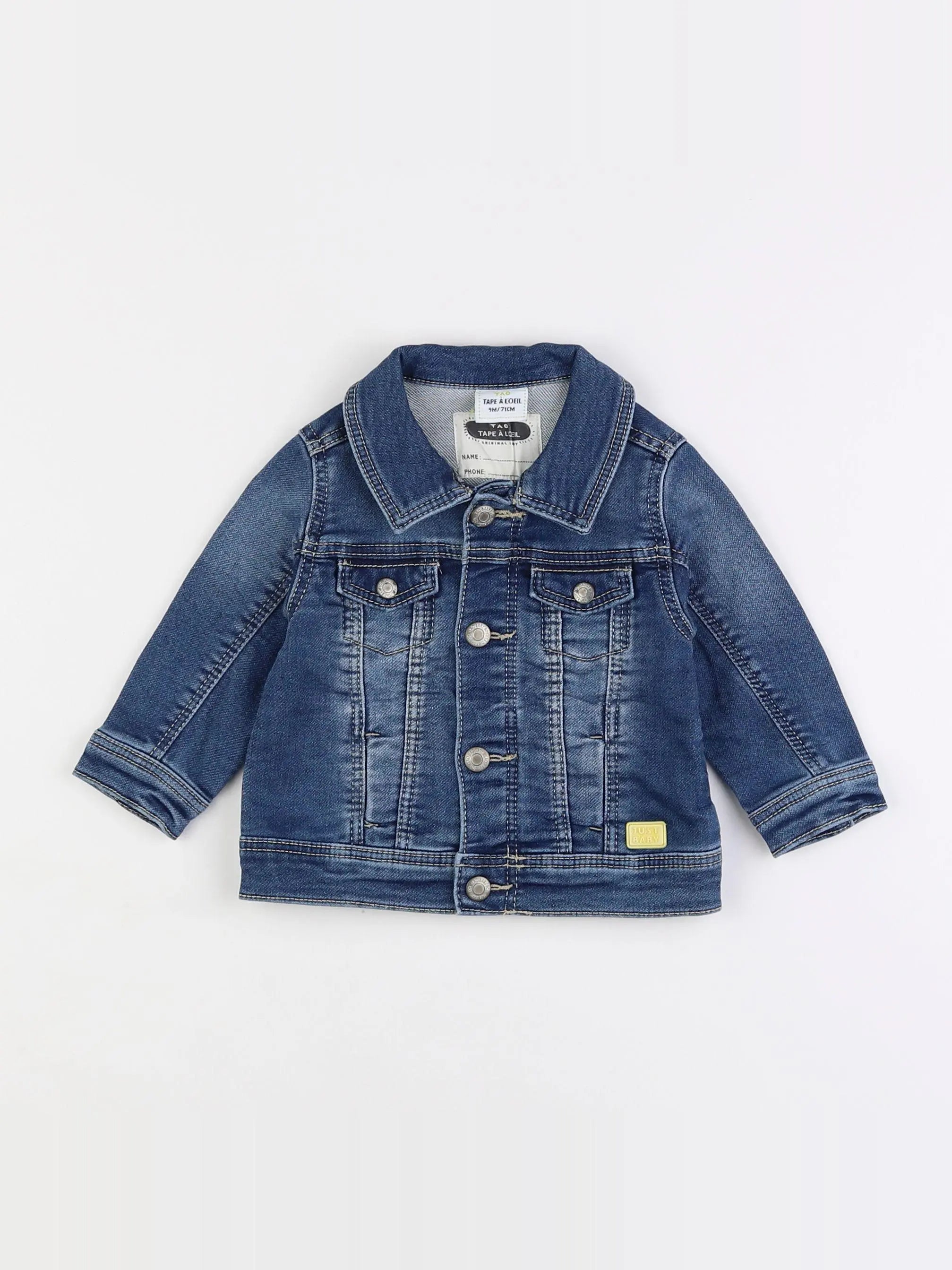 Tape à l'oeil - veste bleu - 9 mois