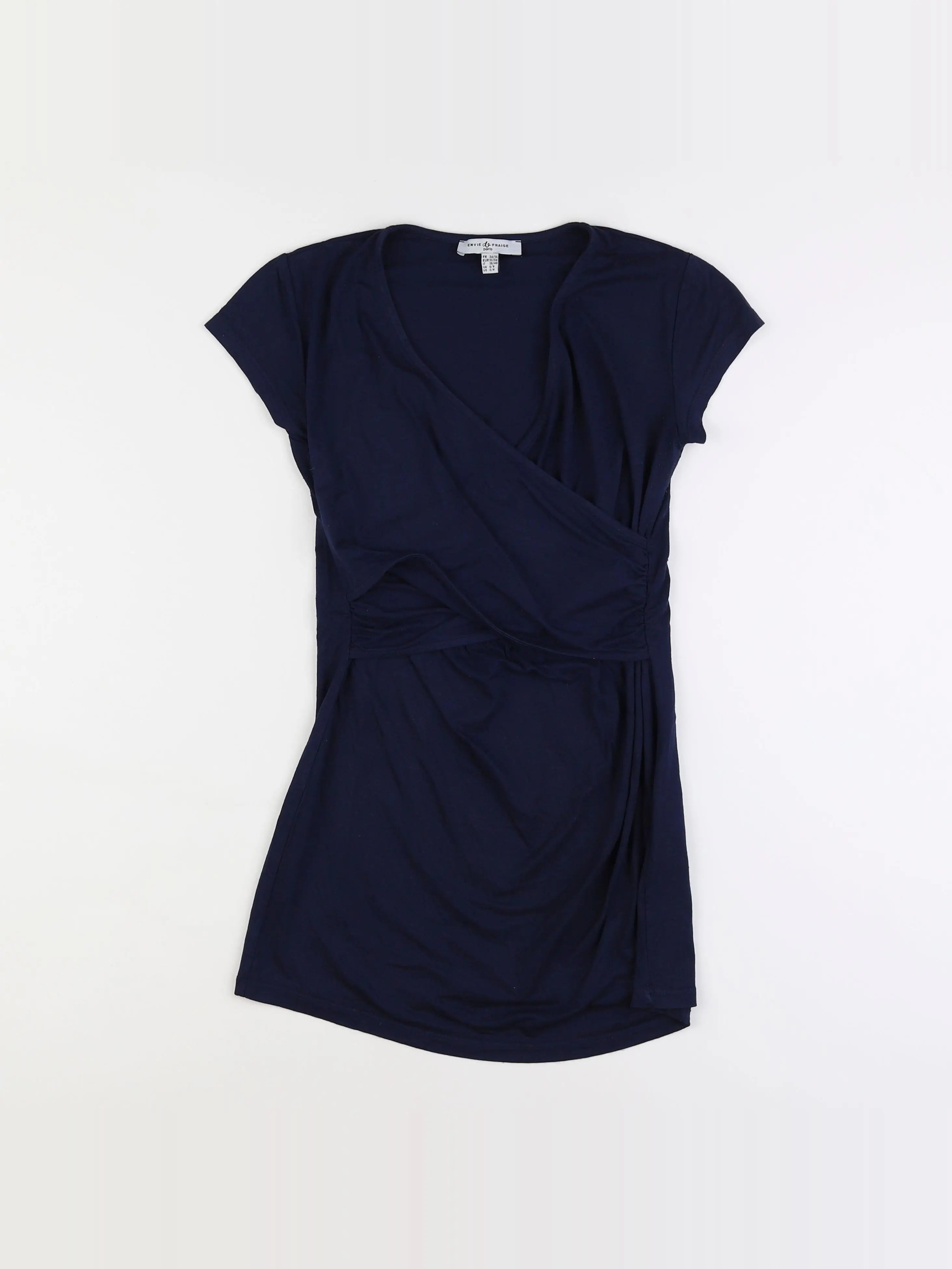 Envie de fraise - robe grossesse bleu - 34 à 36