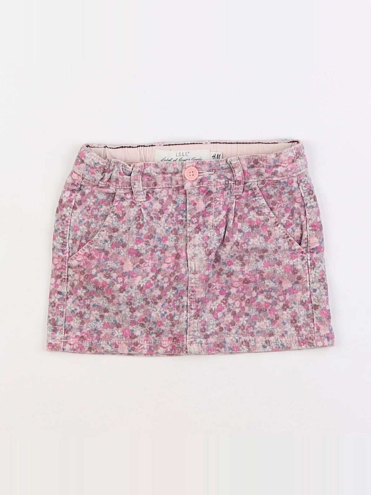 H&M - jupe multicolore - 3/4 ans