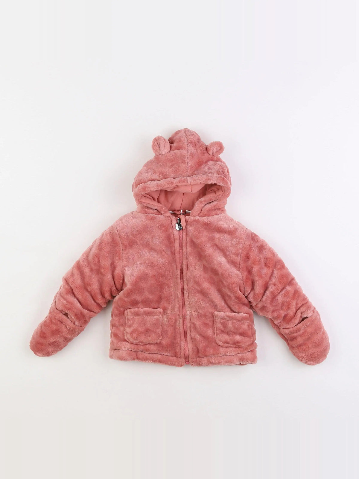 Noukie's - veste doublé rose - 6 mois