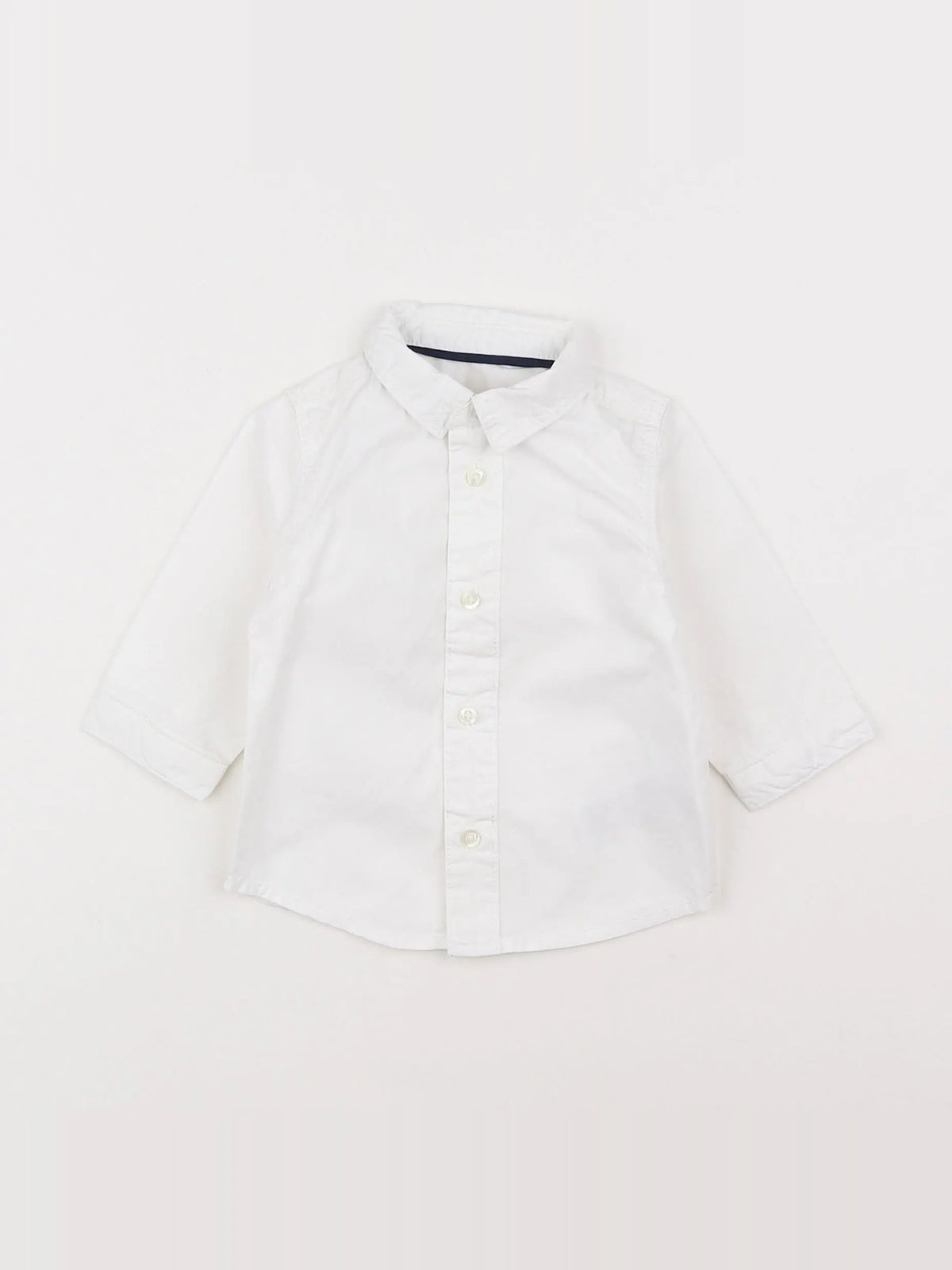 Vertbaudet - chemise blanc - 3 mois