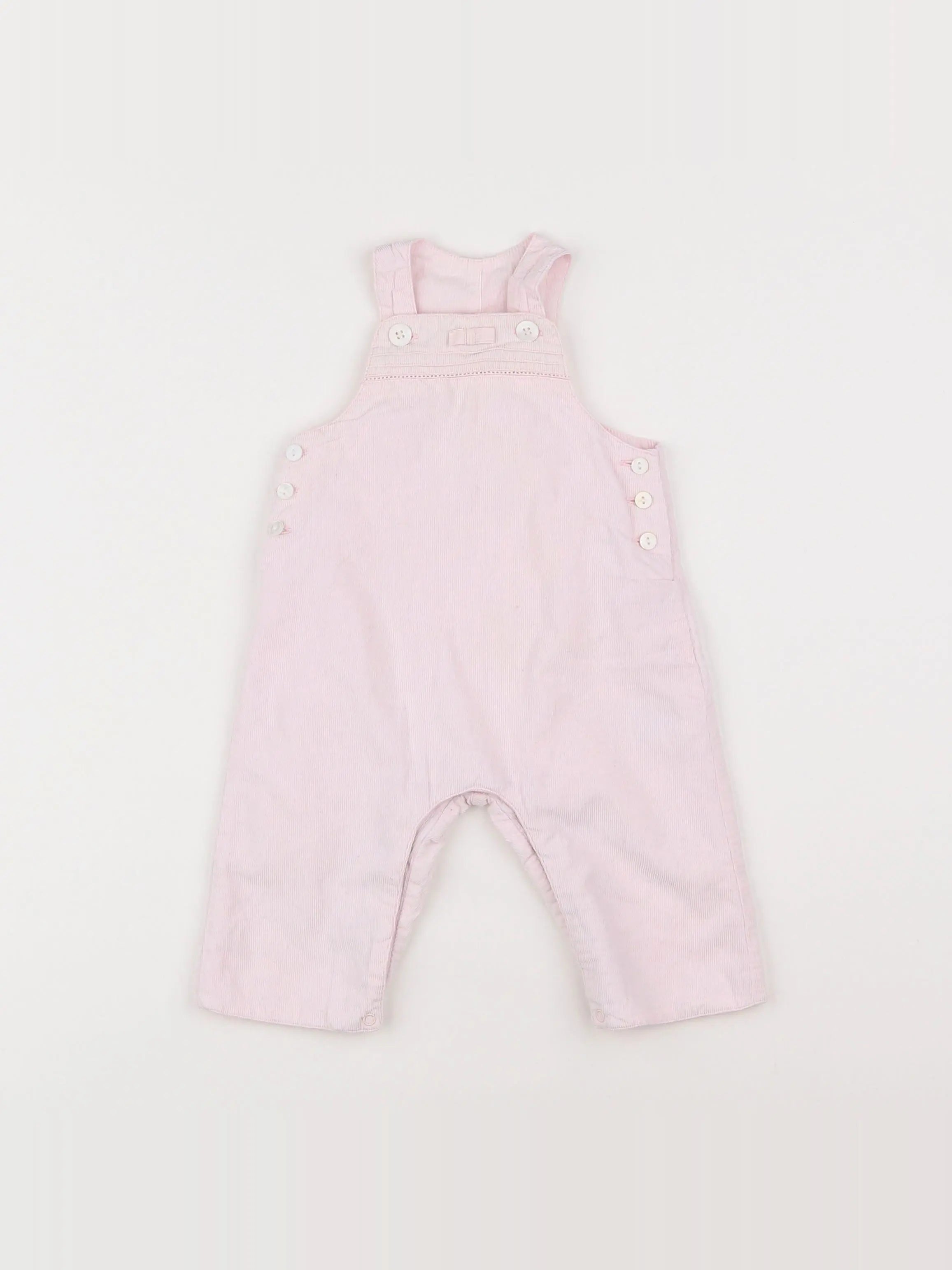 Cyrillus - salopette rose - 3 mois