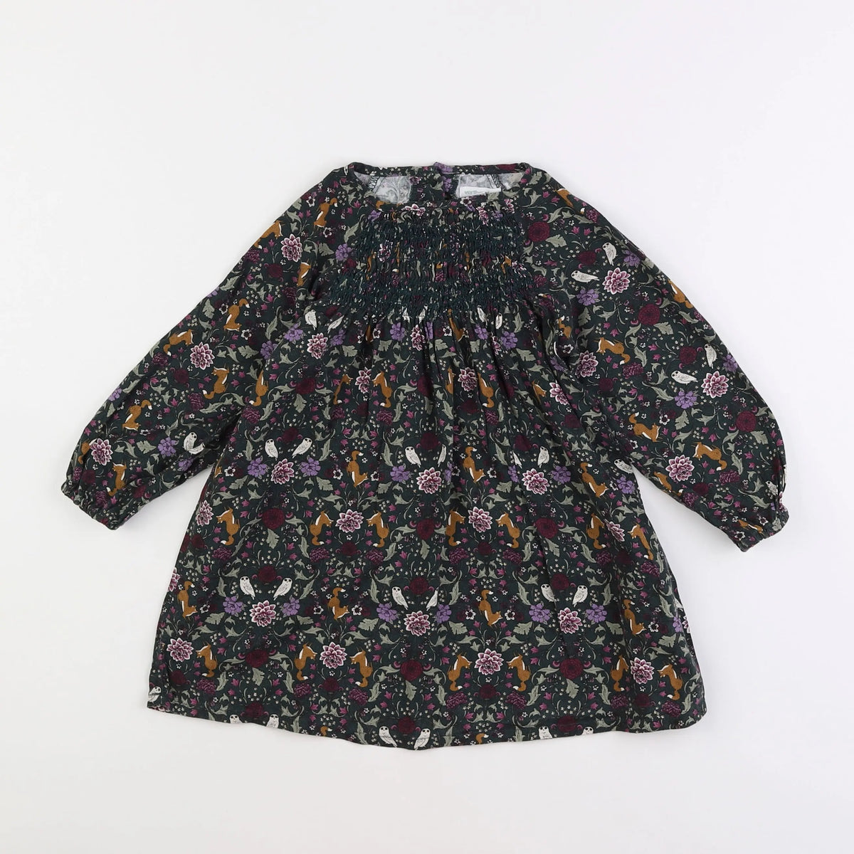 Vertbaudet - robe multicolore - 3 ans