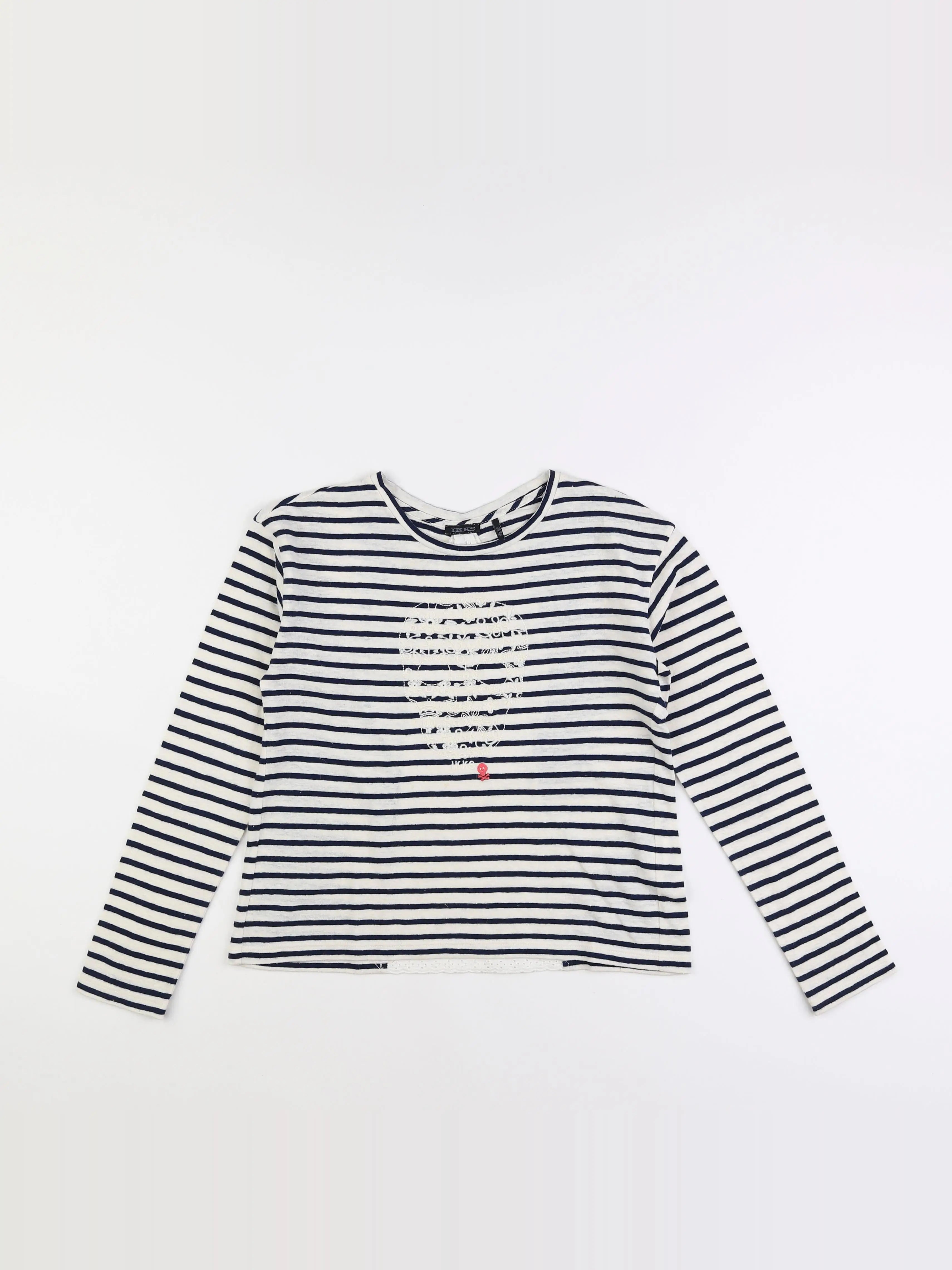 IKKS - tee-shirt bleu - 10 ans