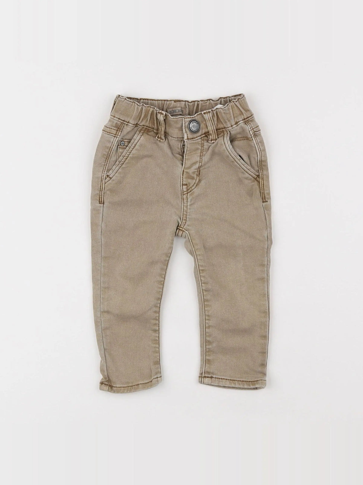 IKKS - jean beige - 12 mois