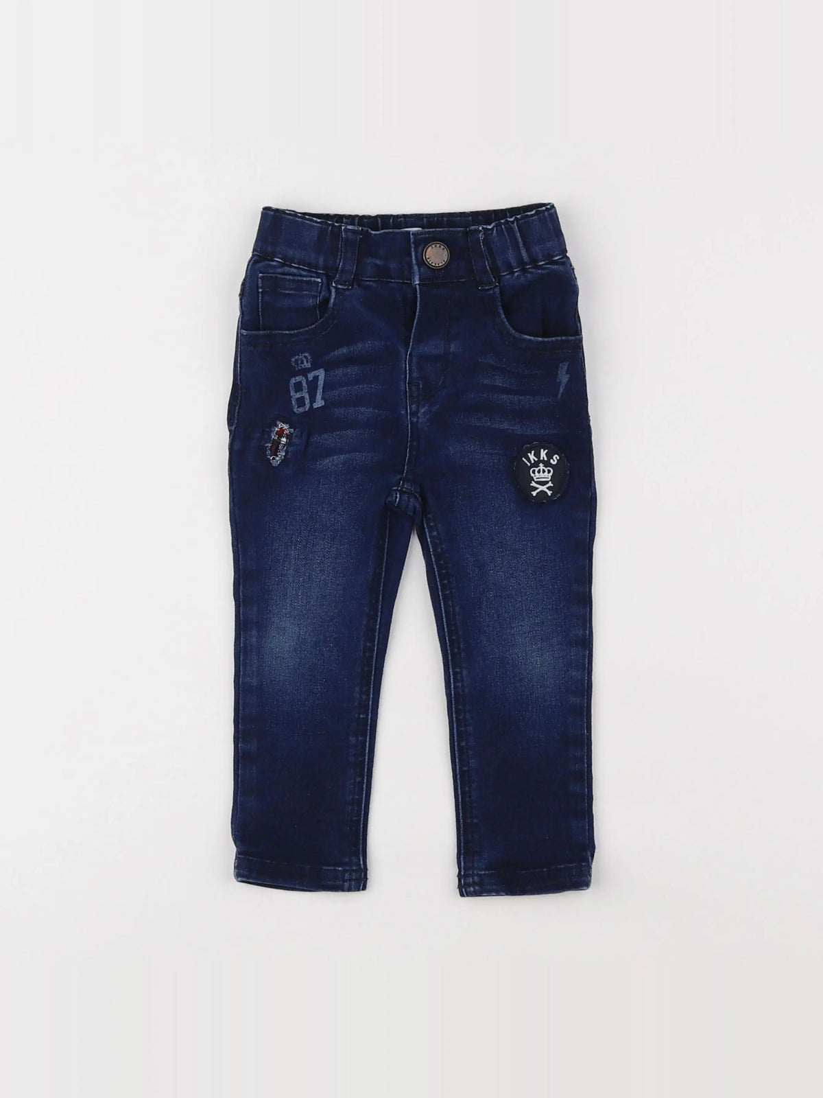 IKKS - jean bleu - 18 mois