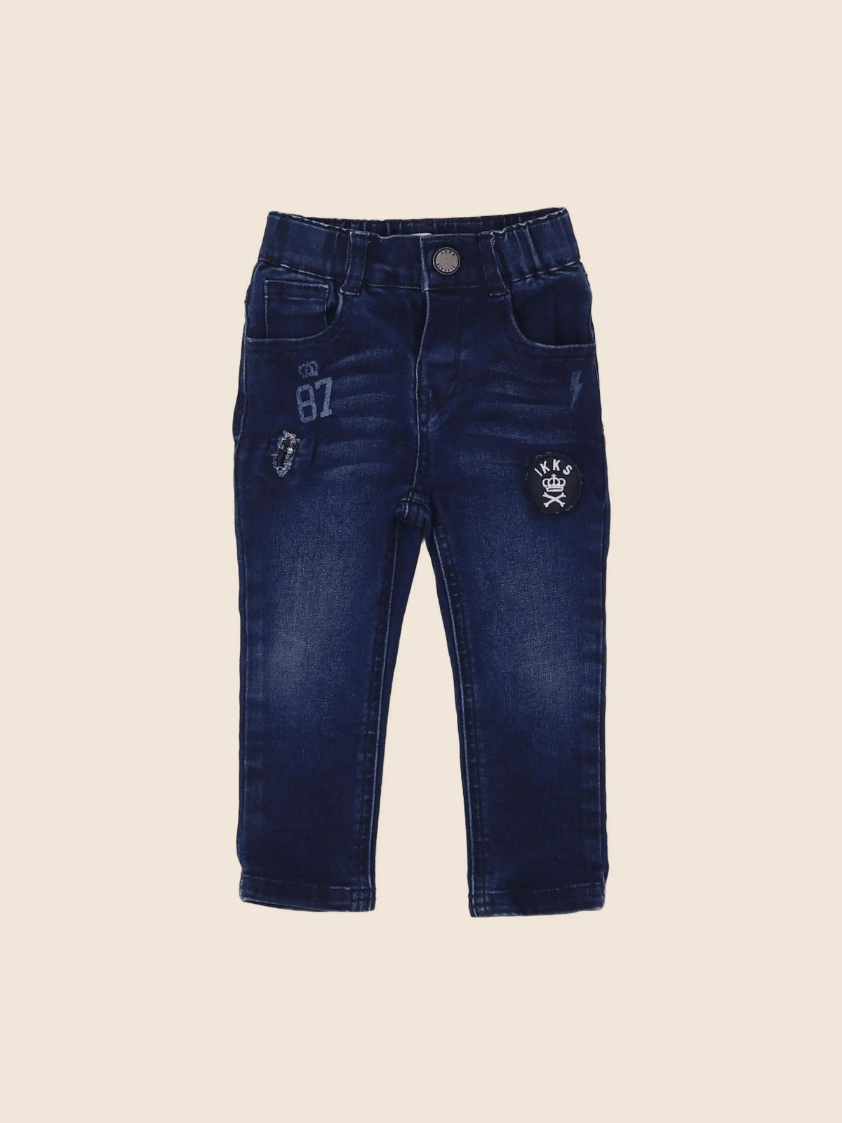 IKKS - jean bleu - 18 mois
