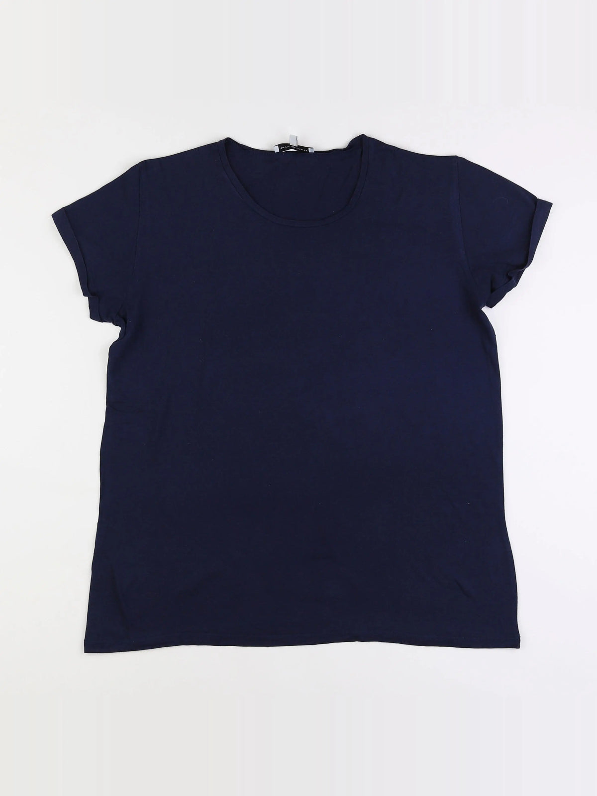 Envie de fraise - tee-shirt grossesse bleu - 42 à 44