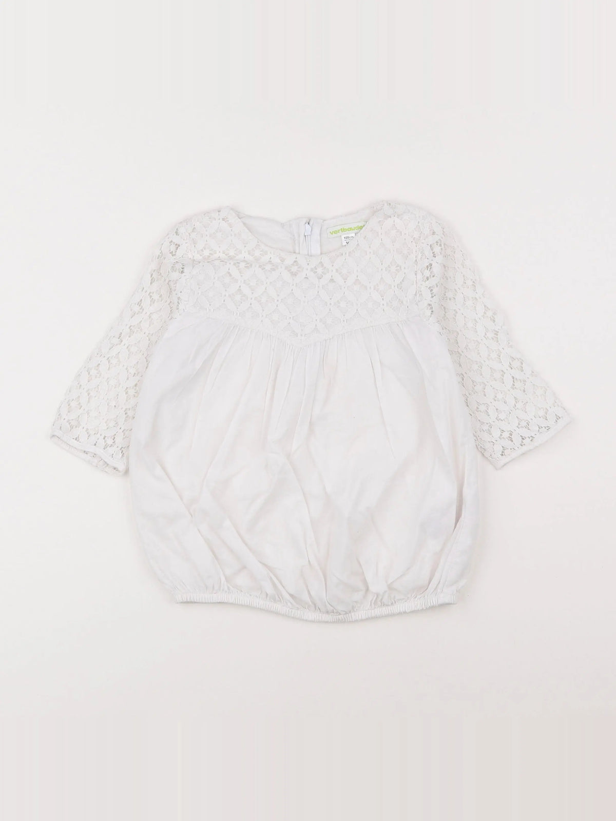 Vertbaudet - robe blanc - 5 ans