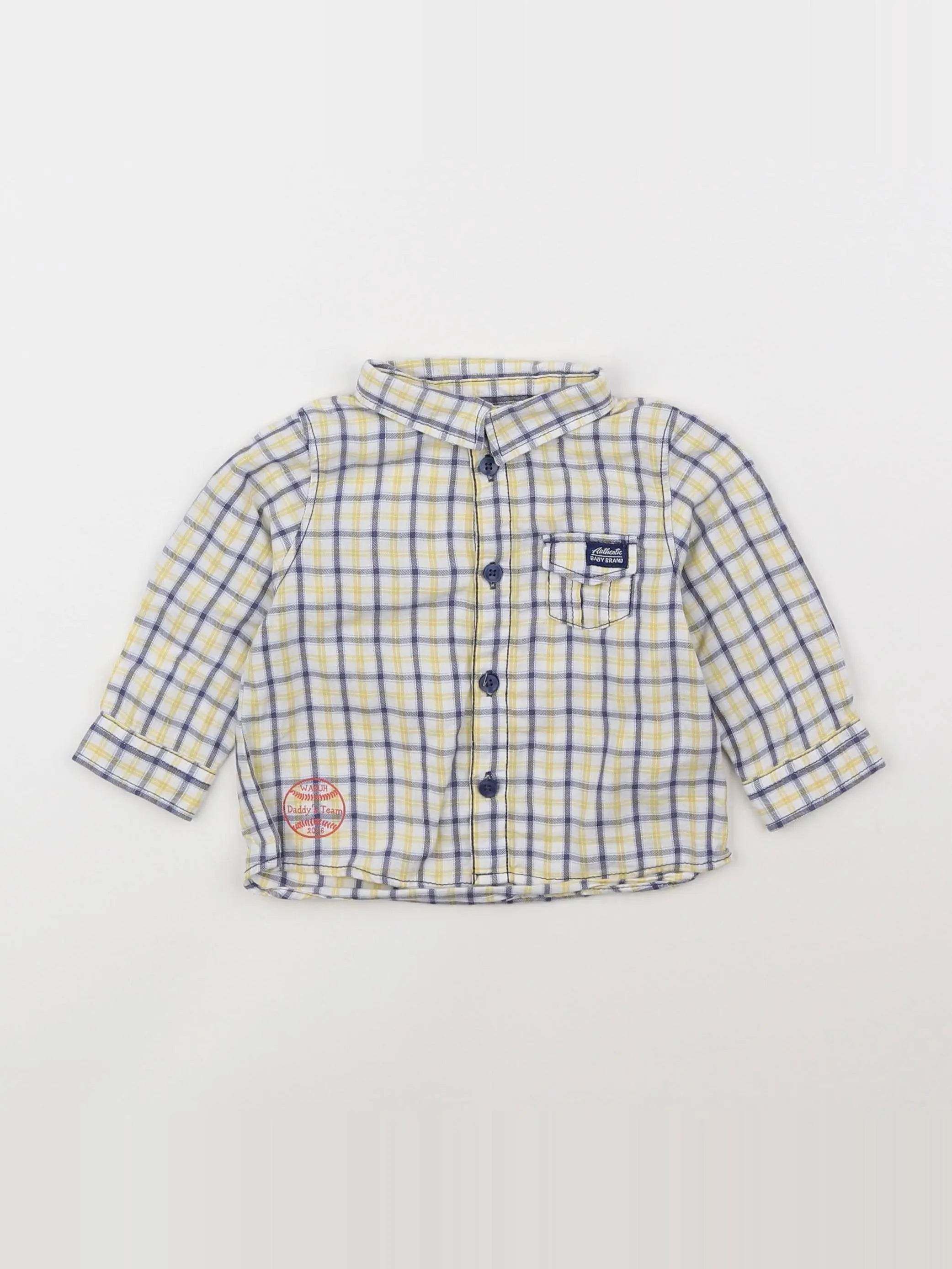 Tape à l'oeil - chemise multicolore - 6 mois