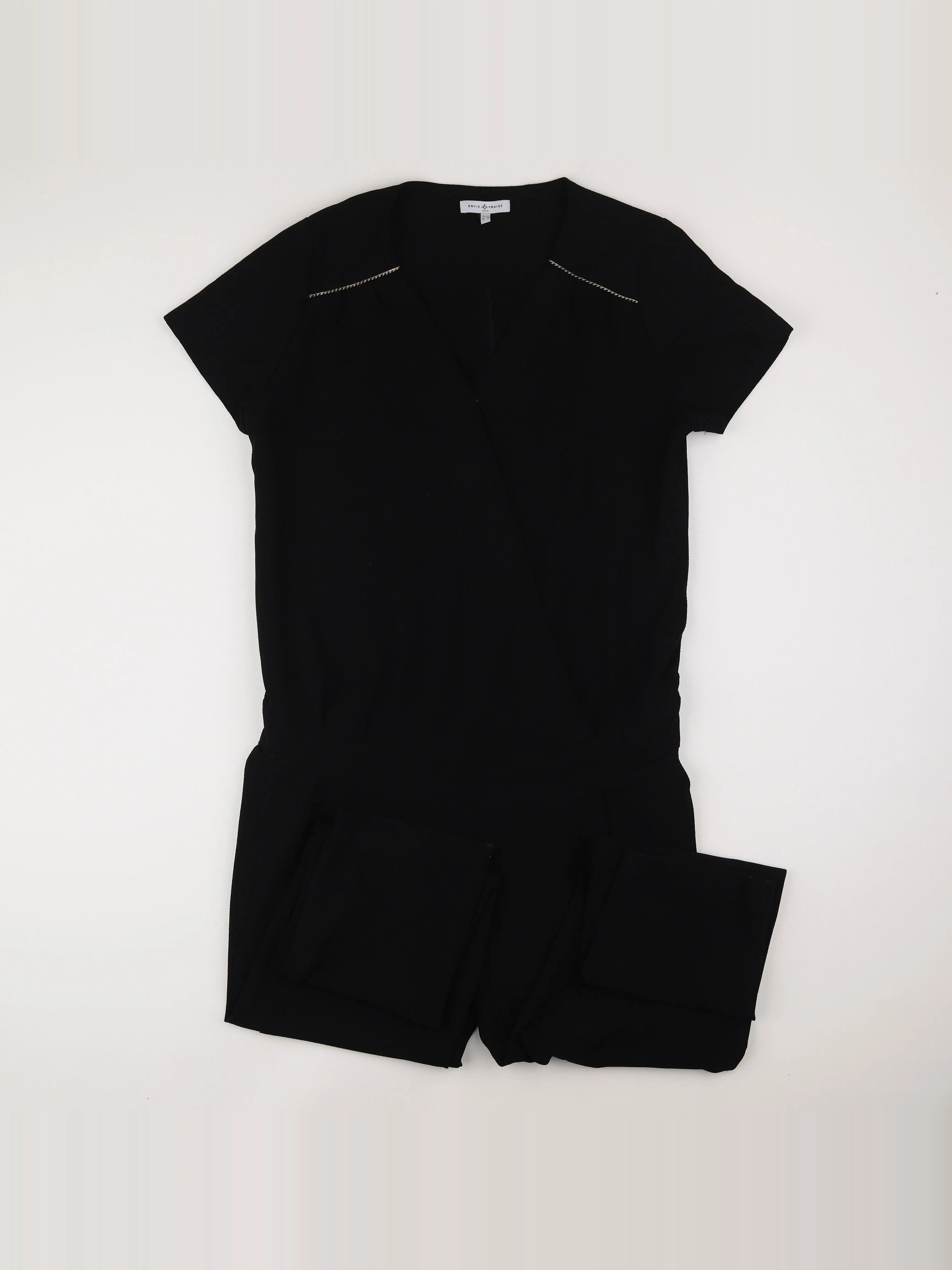 Envie de fraise - combinaison grossesse noir - 44