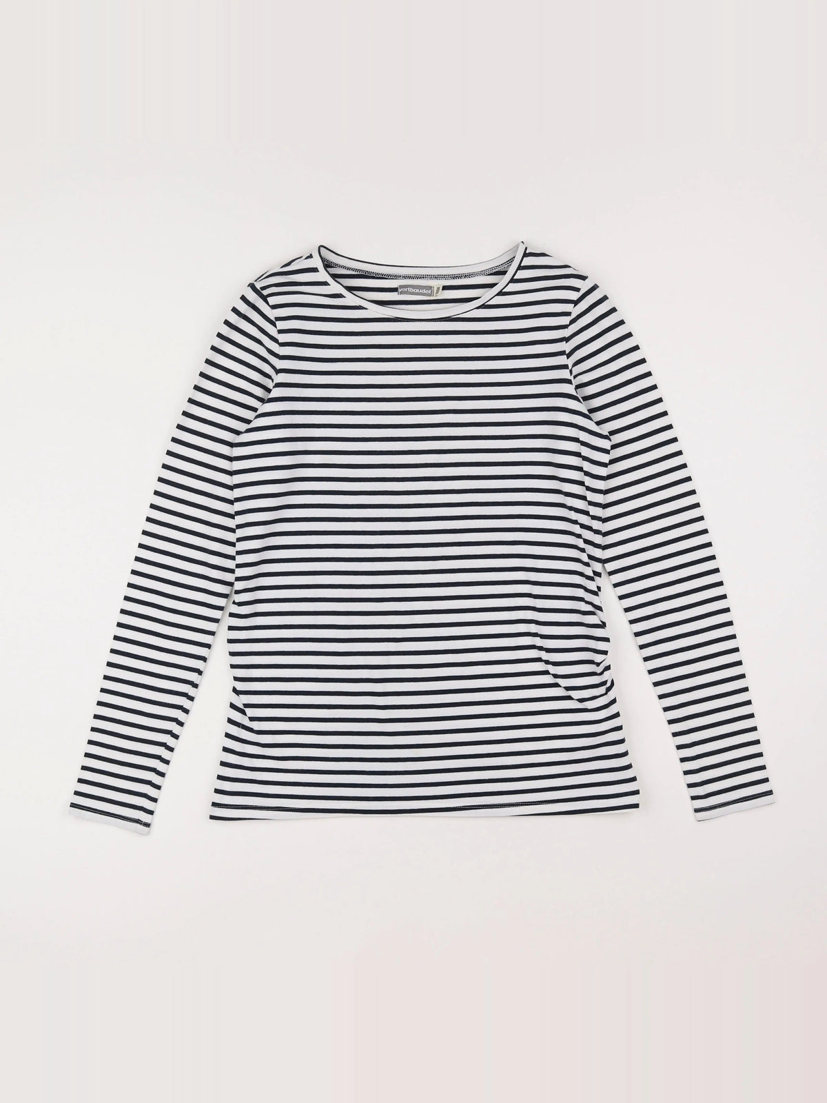 Vertbaudet - tee-shirt grossesse bleu, blanc - 38 à 40