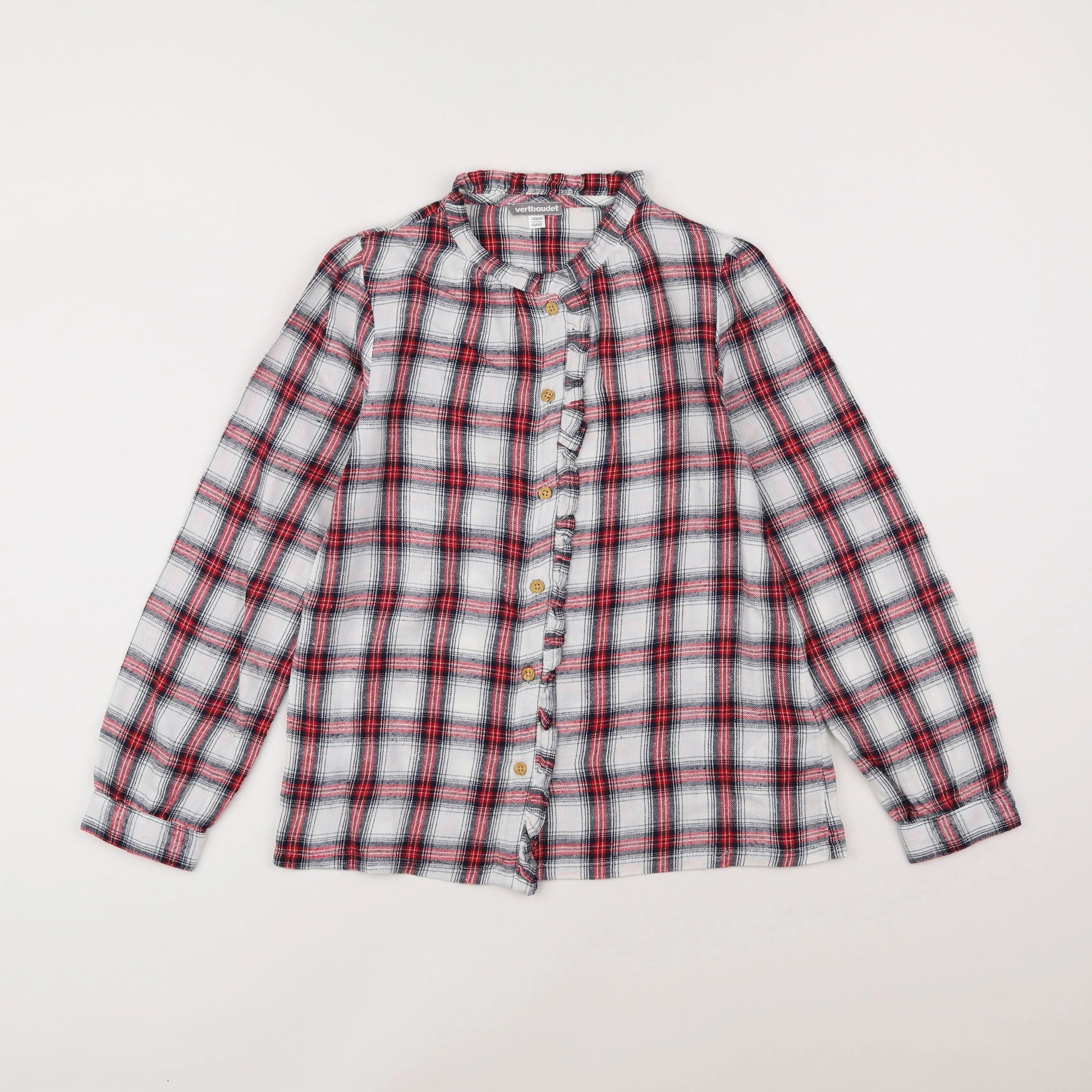 Vertbaudet - blouse multicolore - 10 ans