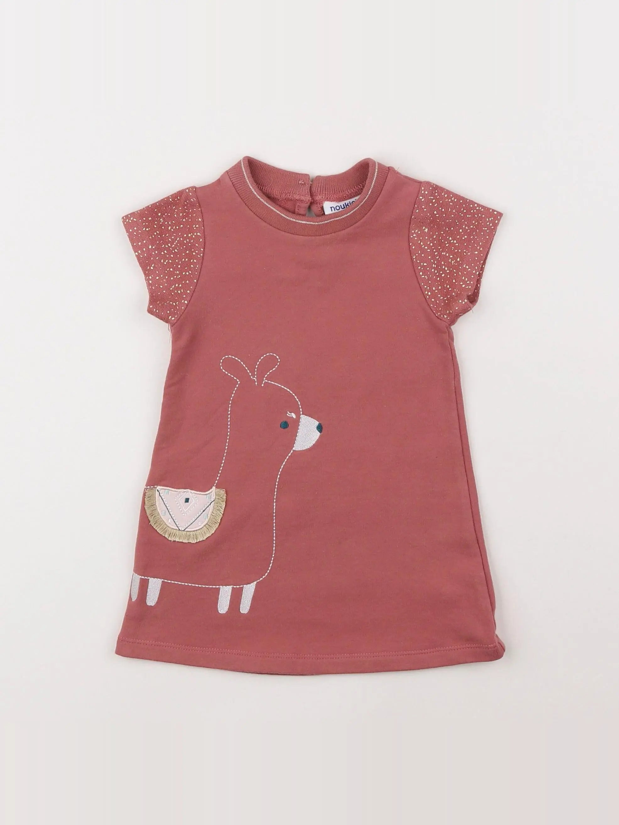 Noukie's - robe rose - 9 mois