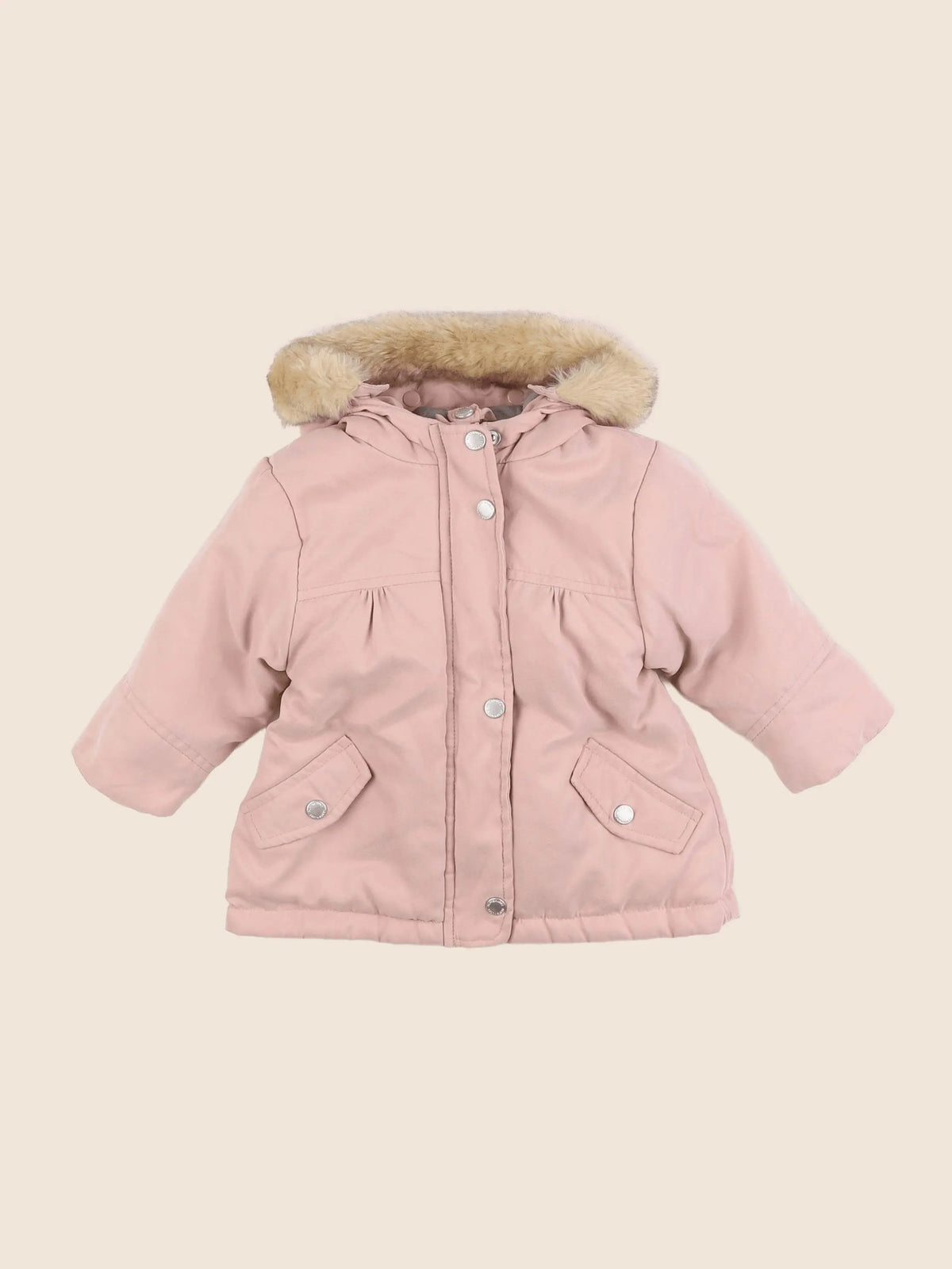 Vertbaudet - parka rose - 6 mois
