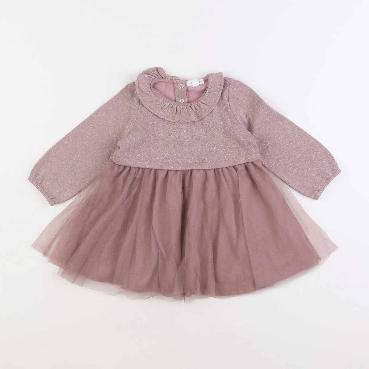 Vertbaudet - robe violet - 18 mois