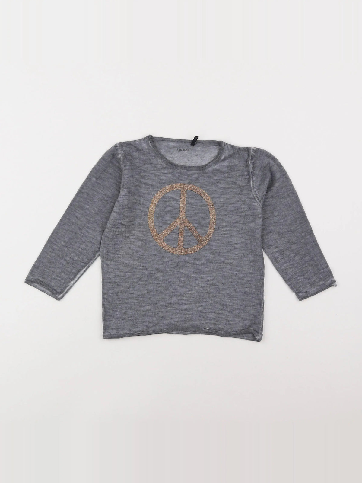 IKKS - pull gris - 2 ans