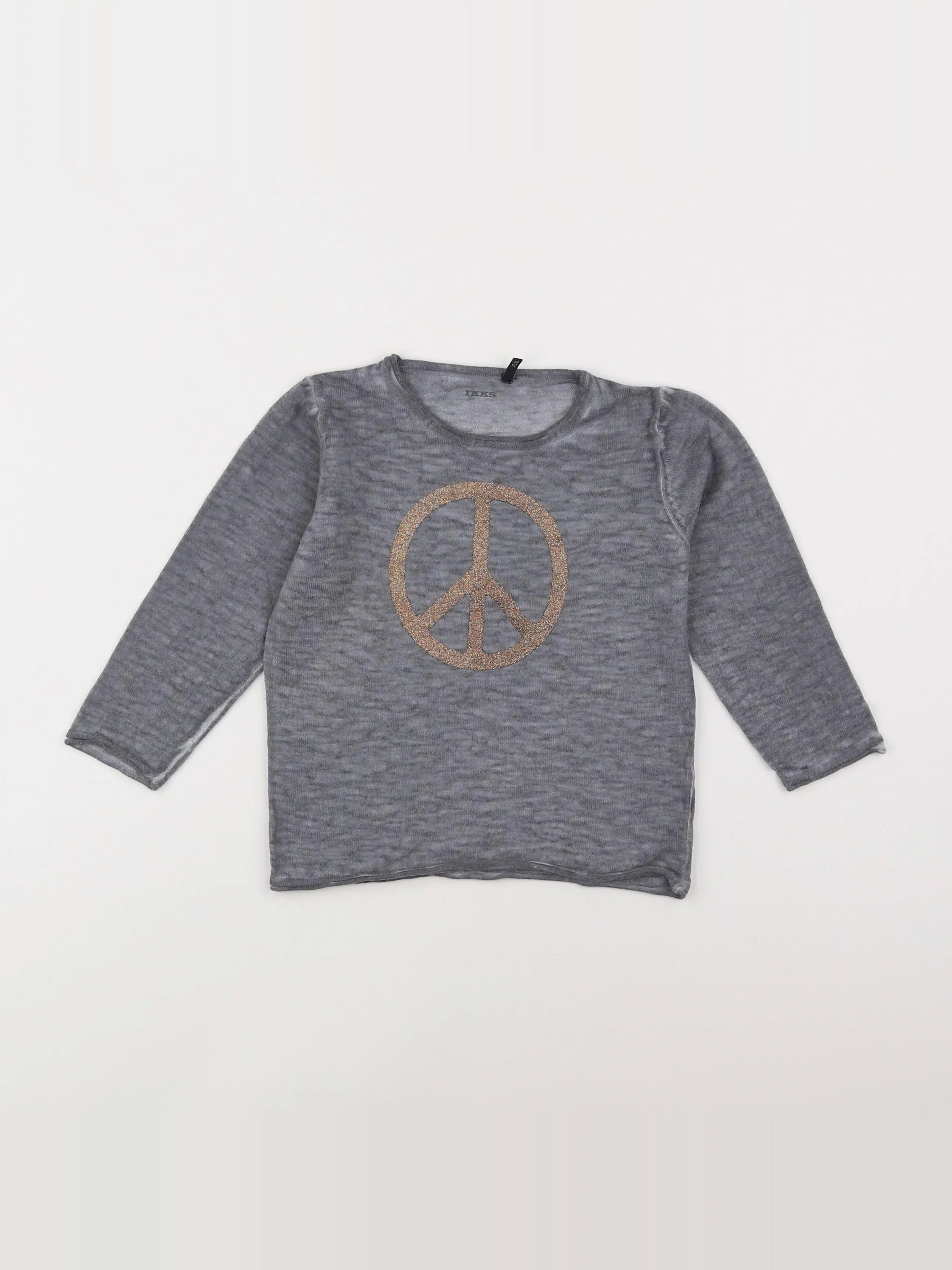 IKKS - pull gris - 2 ans