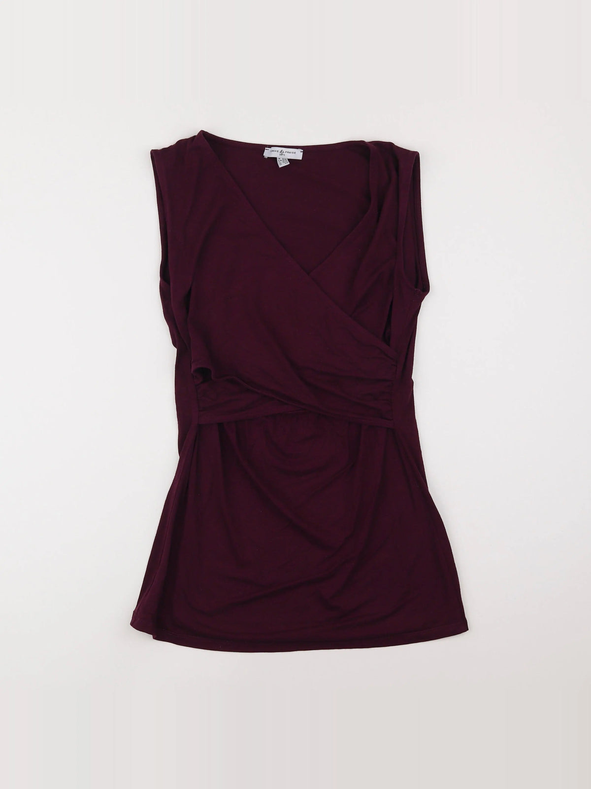 Envie de fraise - gilet grossesse rouge - 38 à 40