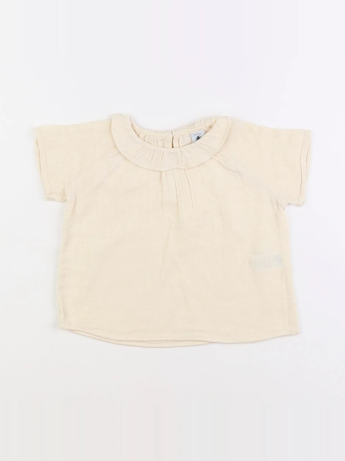 Petit Bateau - blouse beige - 18 mois
