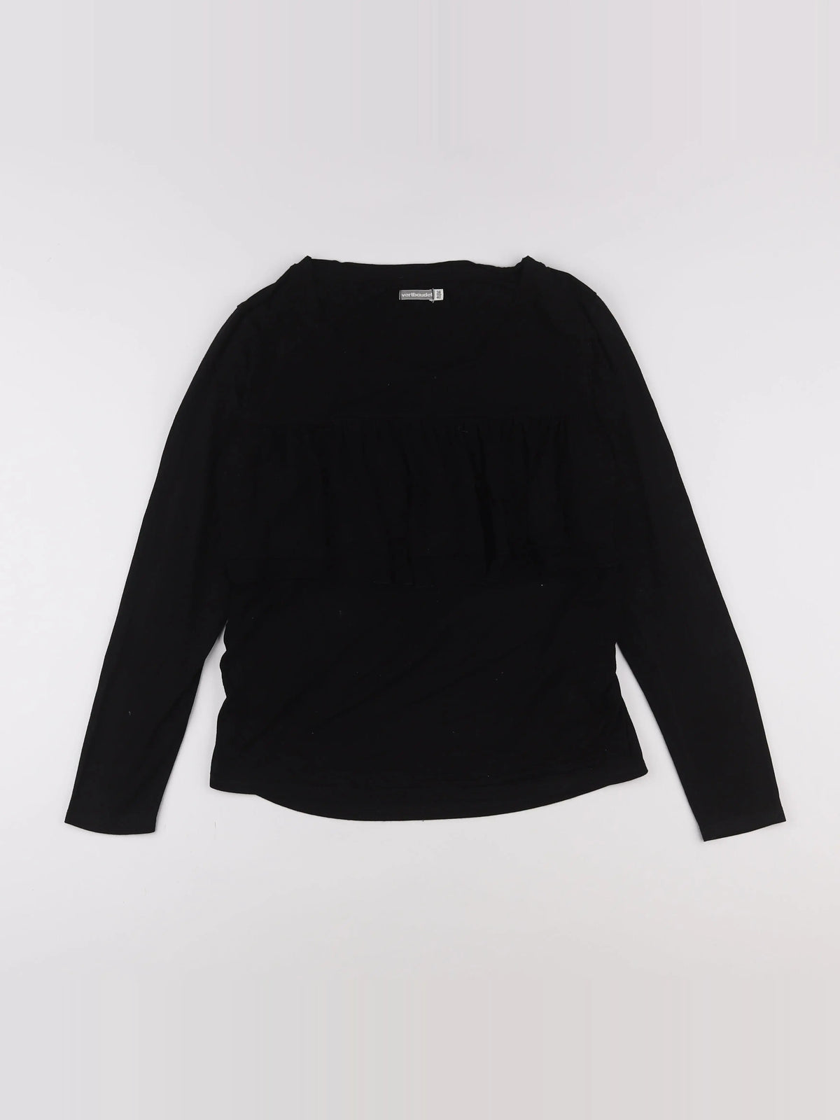 Vertbaudet - tee-shirt grossesse noir - 38 à 40