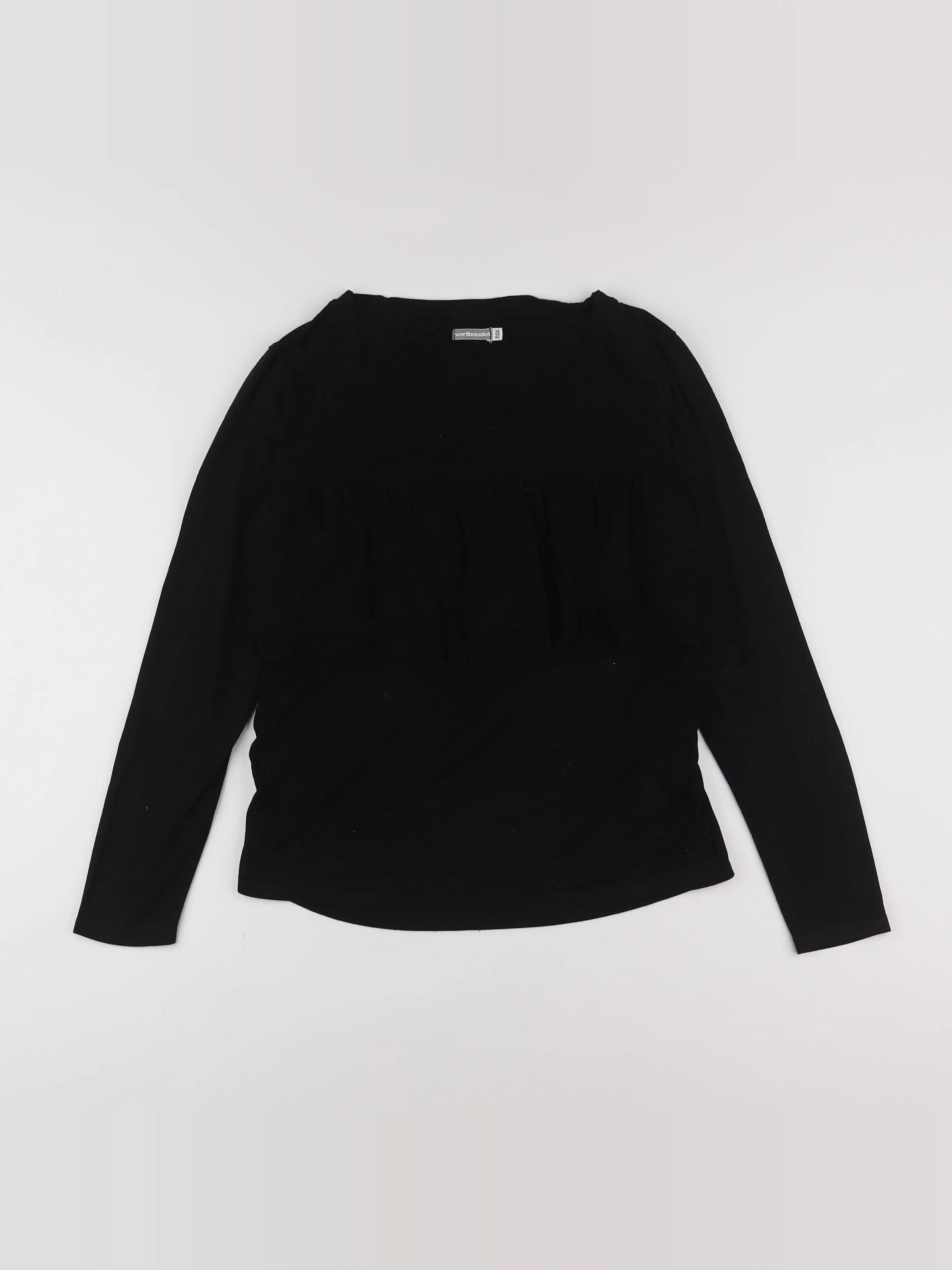 Vertbaudet - tee-shirt grossesse noir - 38 à 40