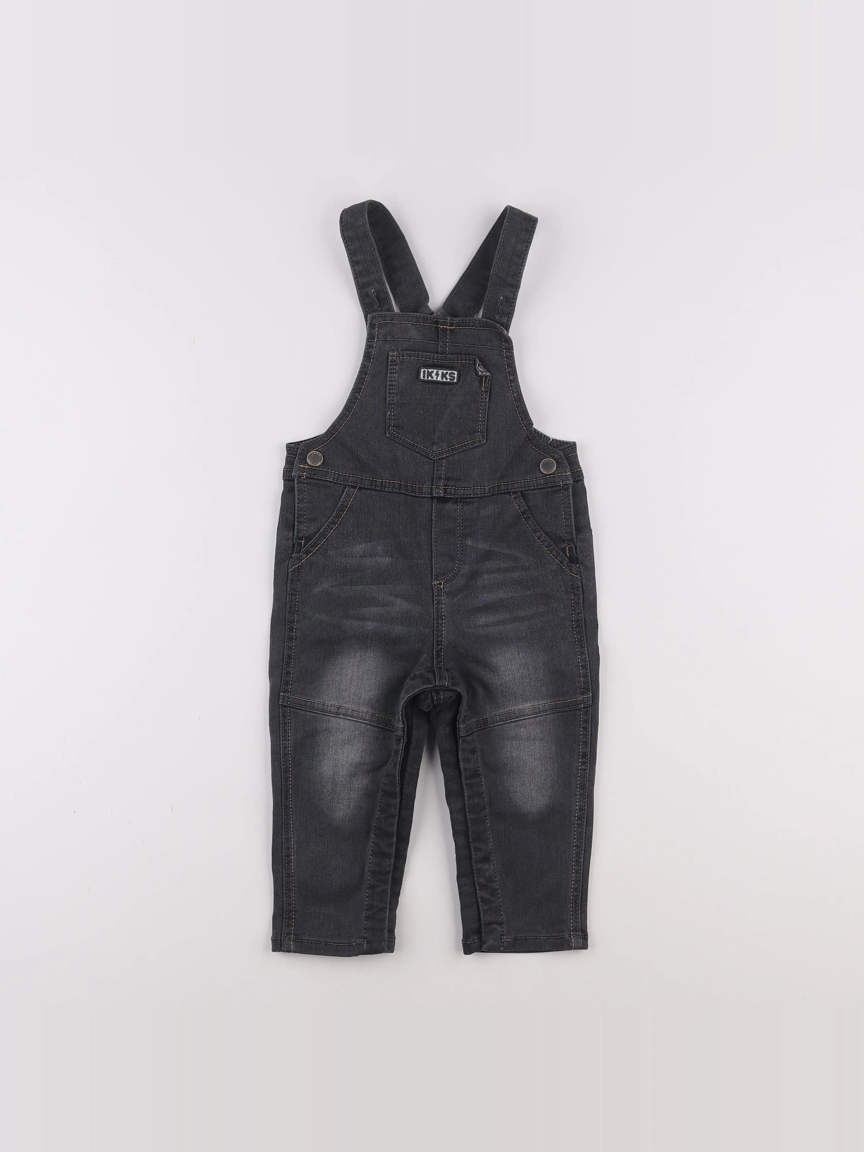 IKKS - salopette gris - 18 mois