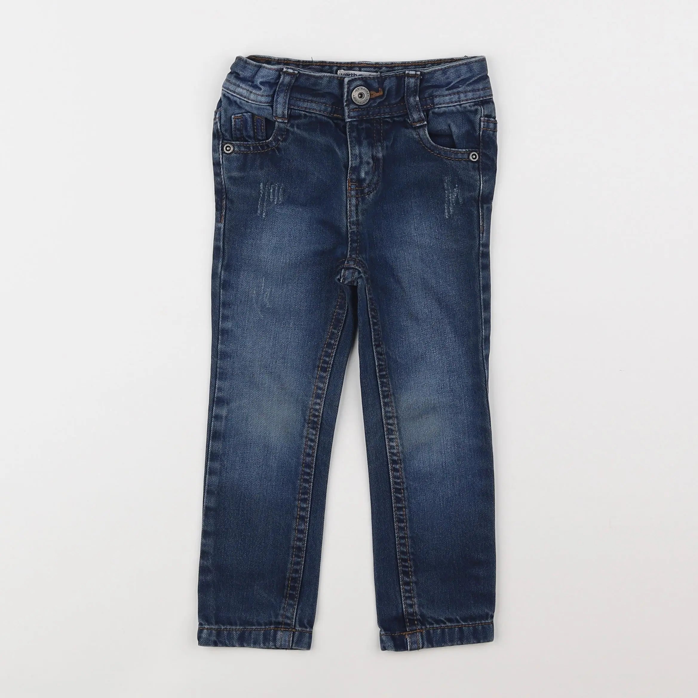 Vertbaudet - jean gris - 2 ans