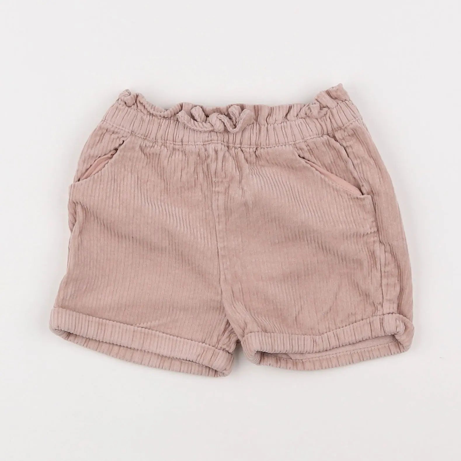 Vertbaudet - short rose - 18 mois